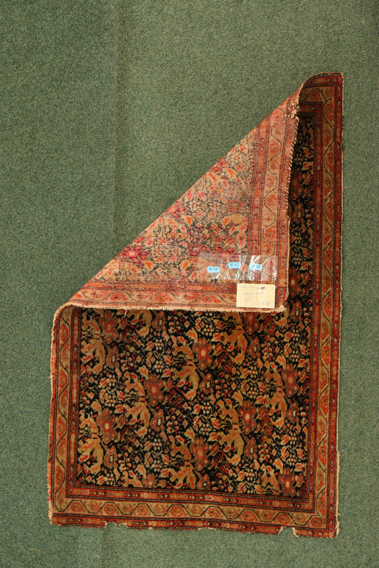 Antieke Perzische Farahan poshti kleed, Zuid Iran, ca. 1880 - Image 2 of 3