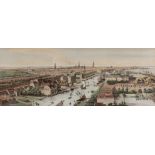 Panorama d'Amsterdam, litho uitgegeven in 1856