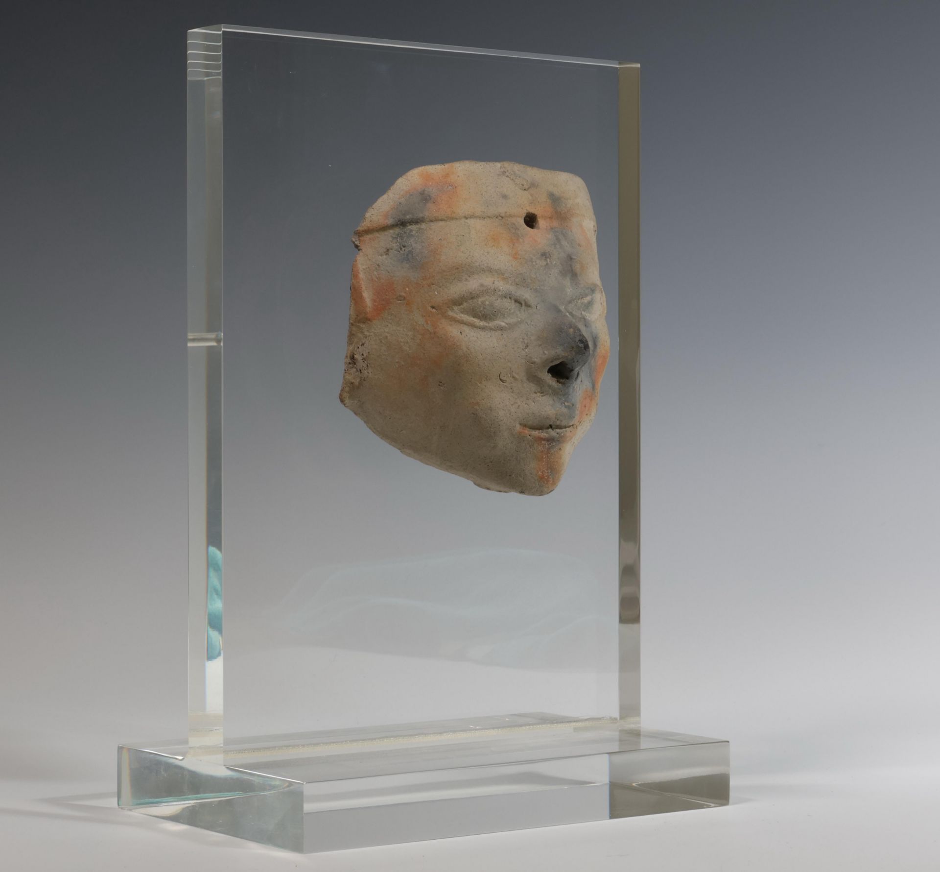 South America, a terracotta mask - Image 3 of 9