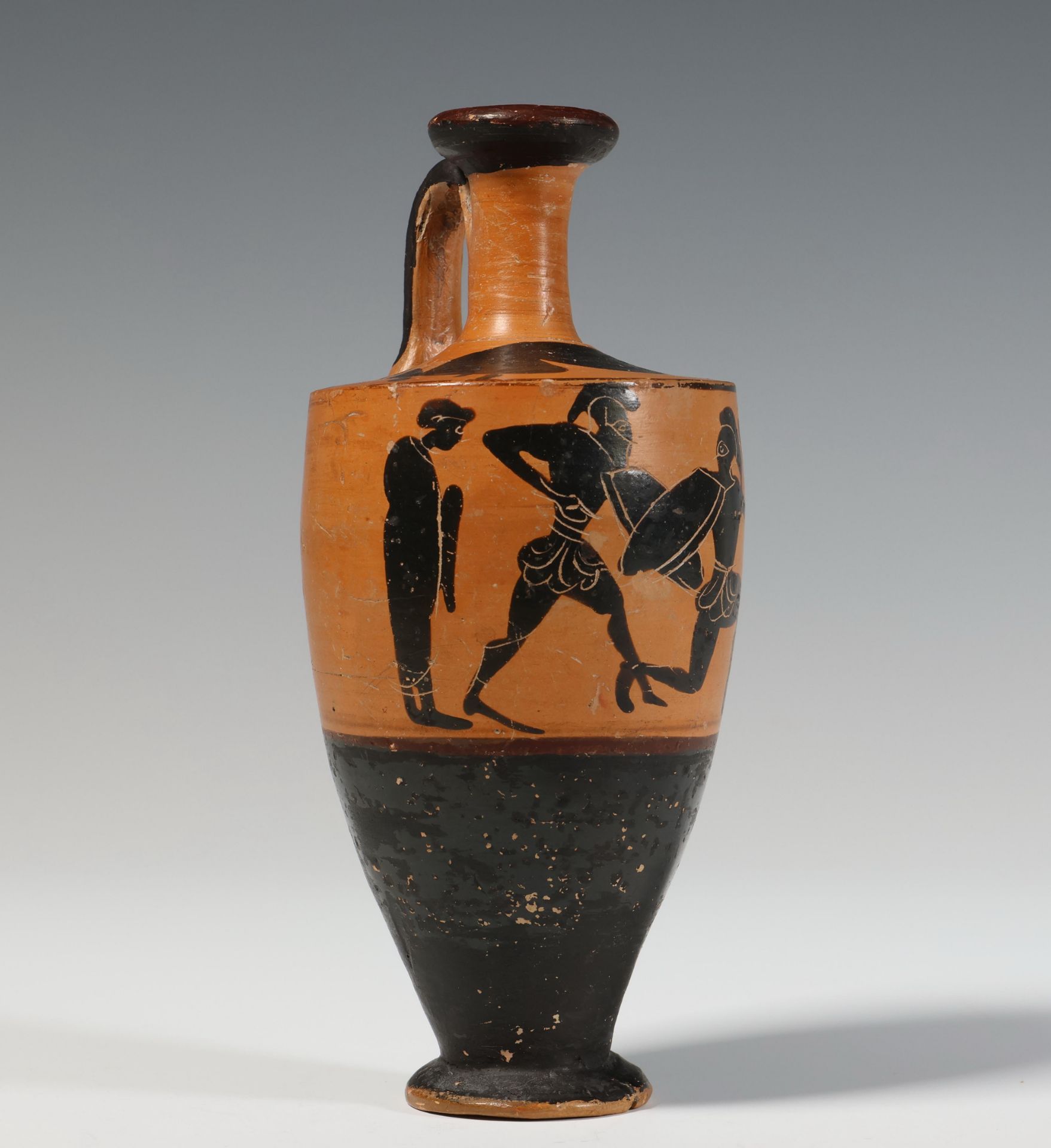 Greek, Attic lekythos, ca. 600 BC, - Image 2 of 6