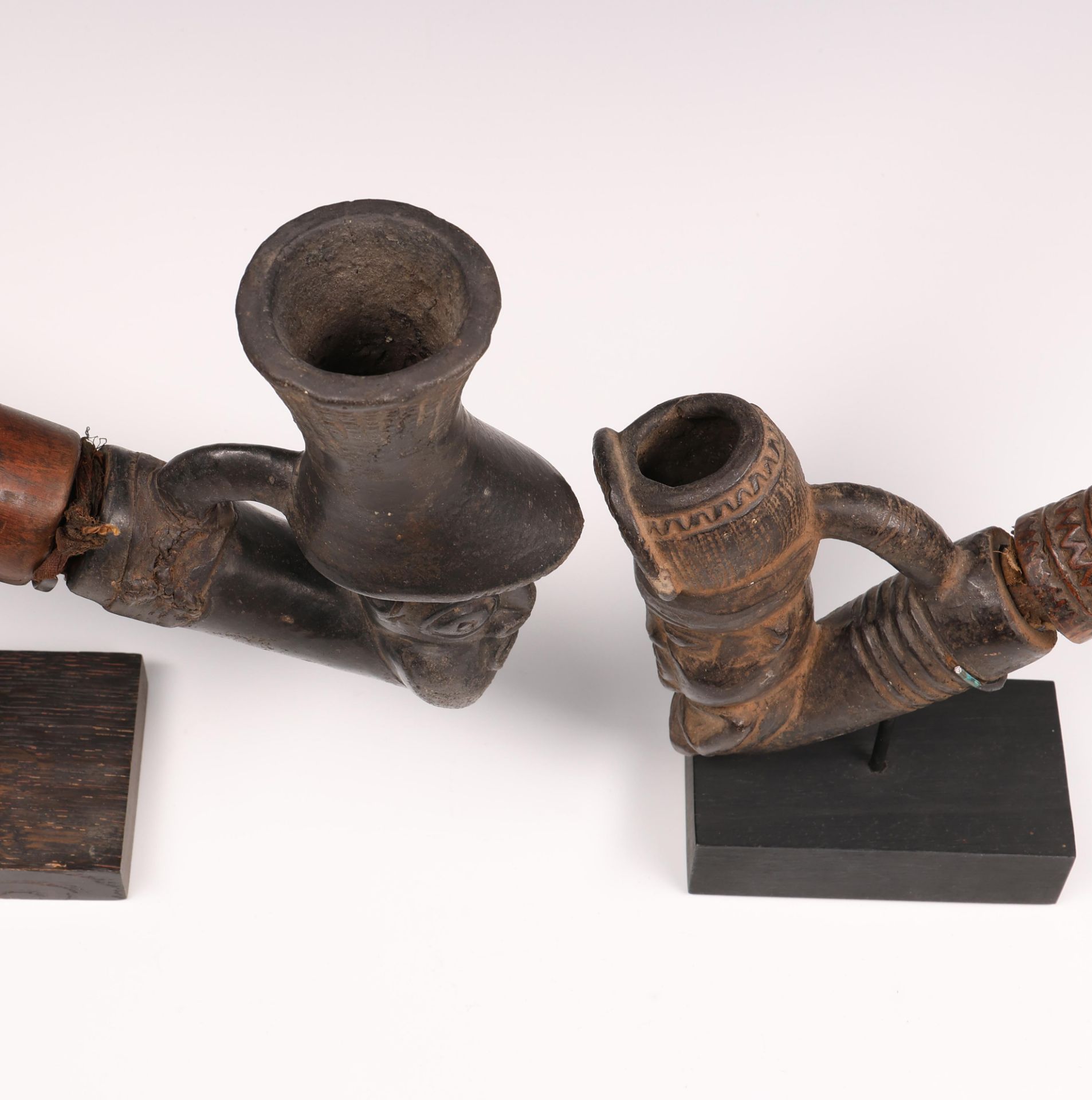 Cameroon, Bamileke, two pipe's;' - Image 4 of 6