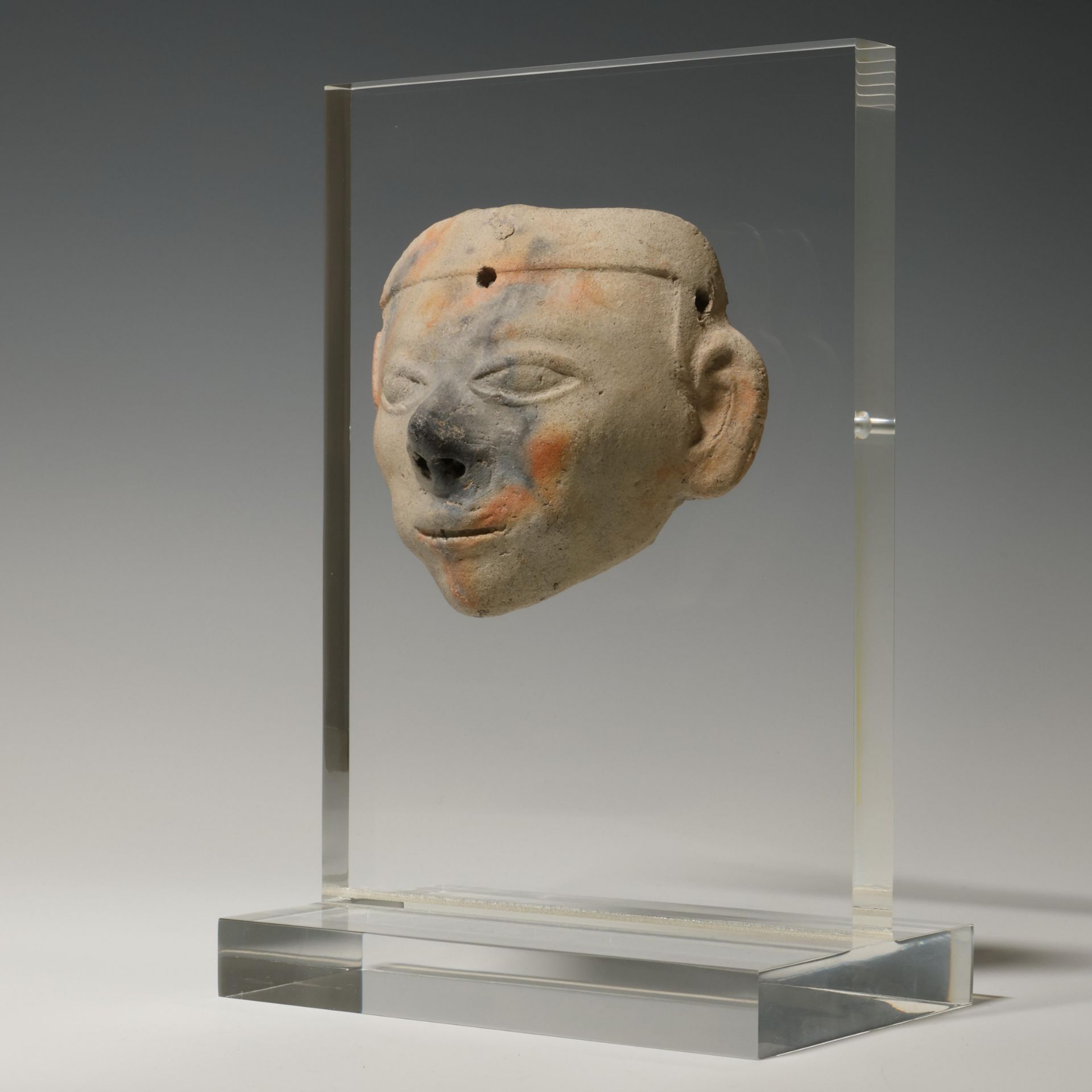 South America, a terracotta mask - Image 9 of 9