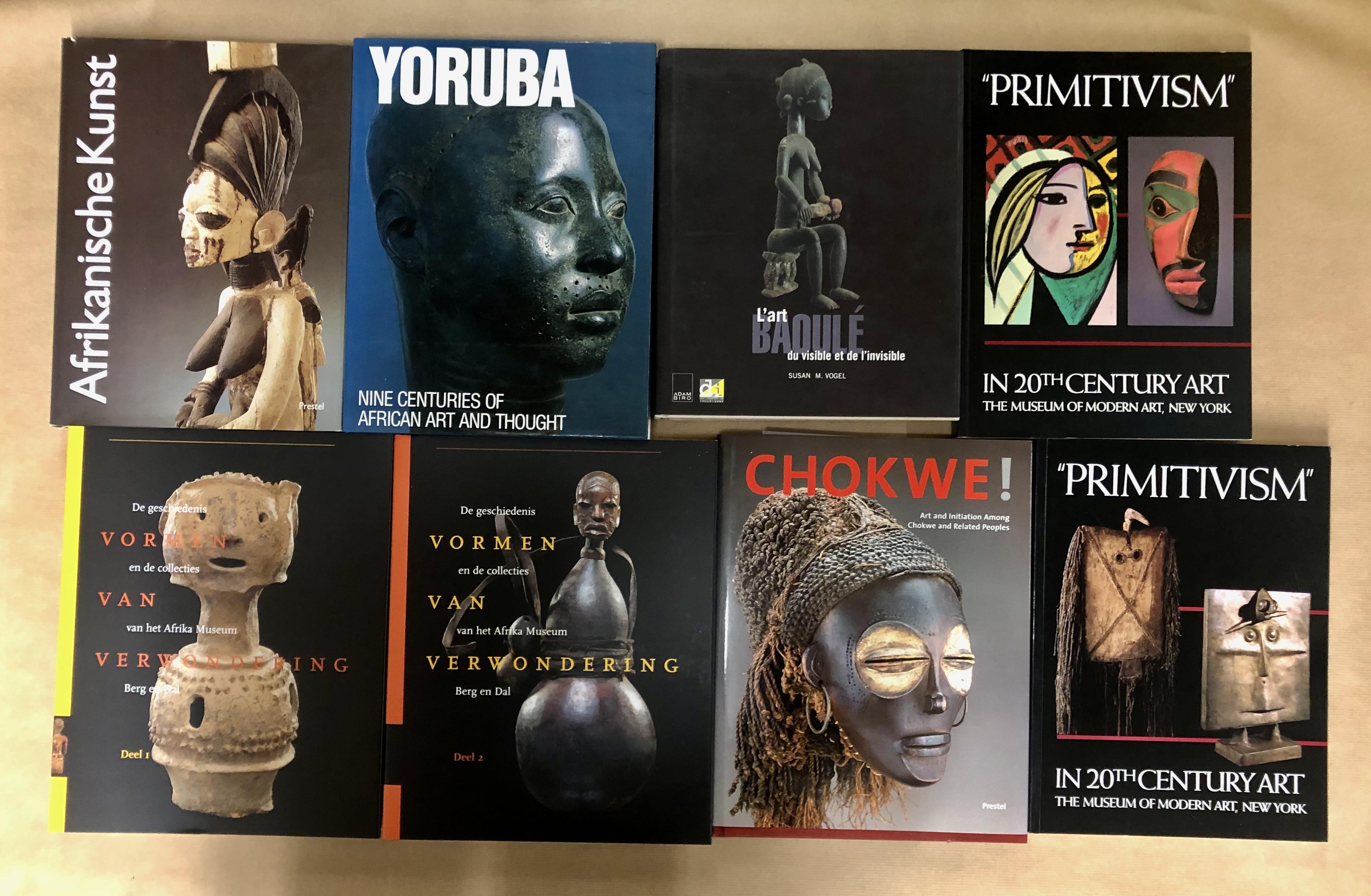 Eight books on African Arts; two volumes of "Primitivism" in 20th century art. - Image 2 of 2
