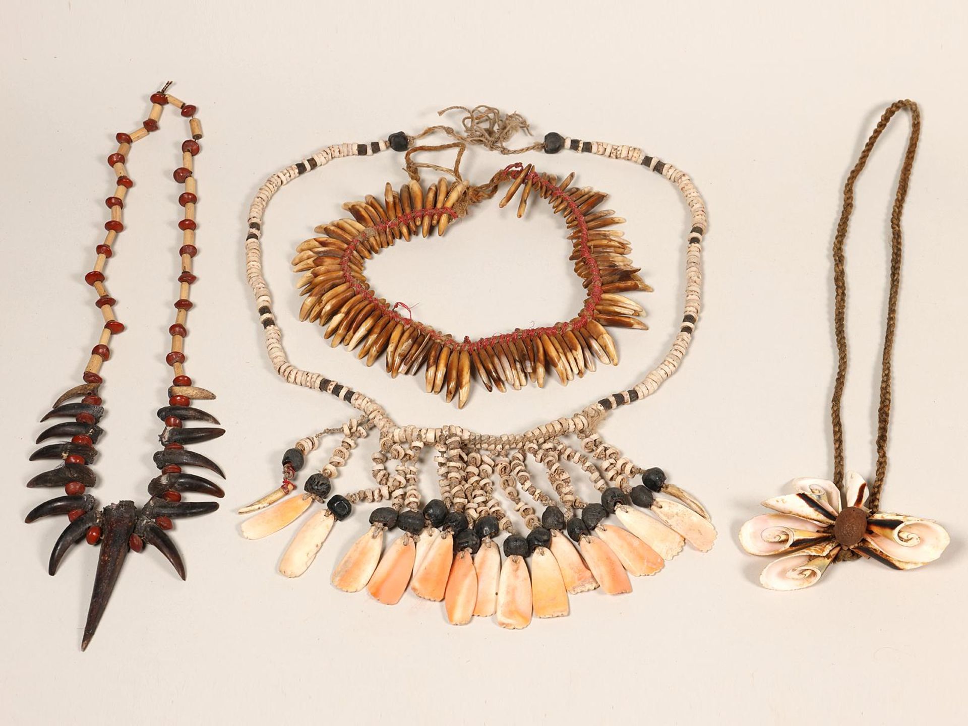 Melanesia, nine various necklaces, - Image 3 of 3
