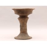 Colombia, Sinu, a terracotta pedistal bowl, 600 - 1500 AD,