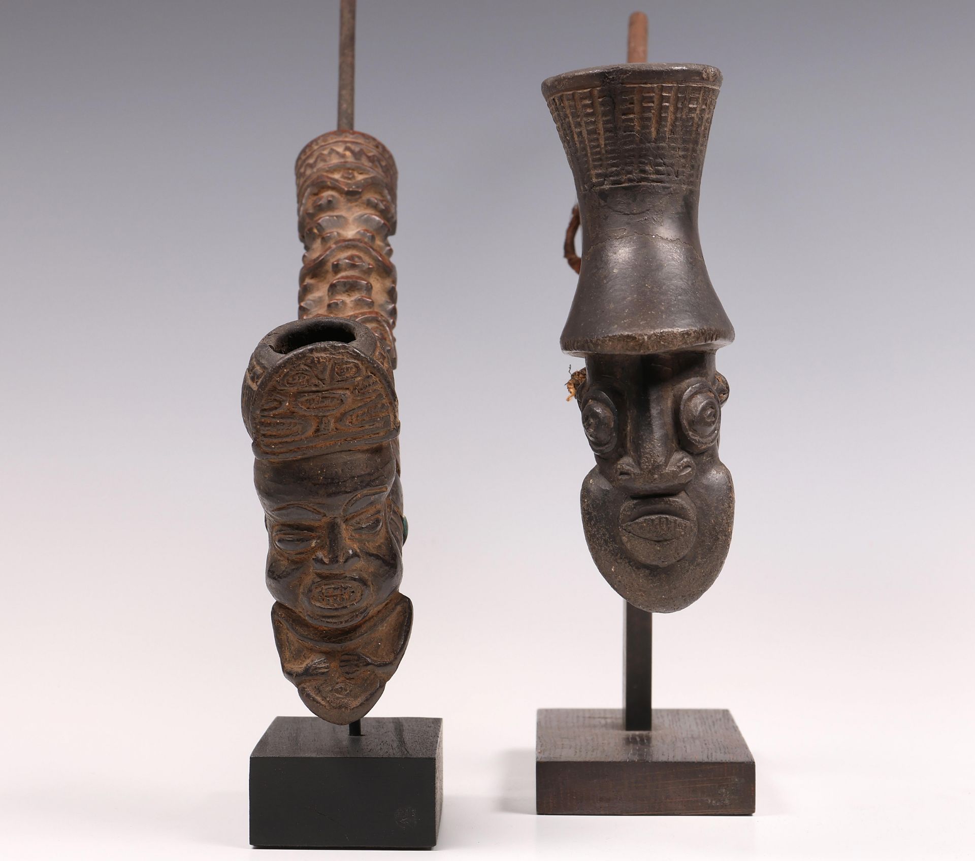Cameroon, Bamileke, two pipe's;' - Image 6 of 6