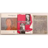 Alberto Giacometti, éditions Galerie Beyeler, Basel and two books on Modigliani.