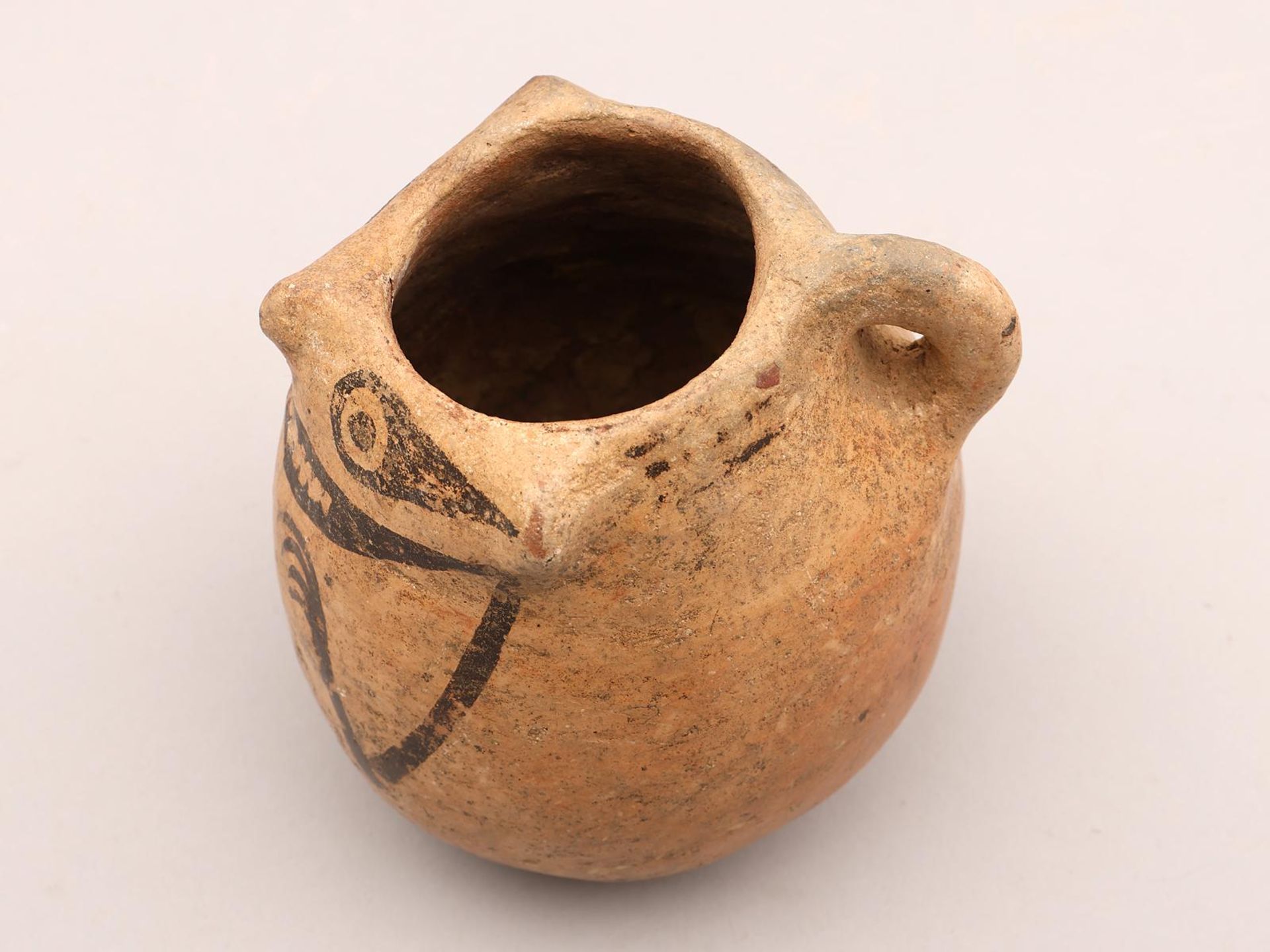 Panama, Cocle, 850-950 AD, a terracotta figure vessel - Image 4 of 5