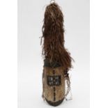 Burkina Faso, Mossi, elongated funeral mask, yali or wan zega,