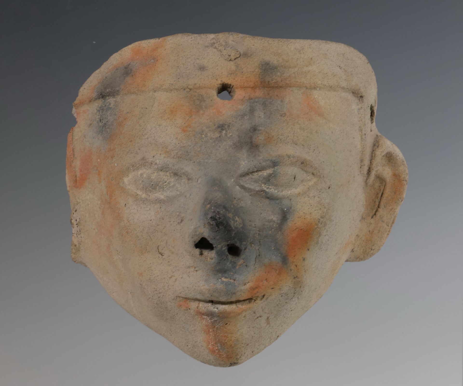 South America, a terracotta mask - Image 5 of 9