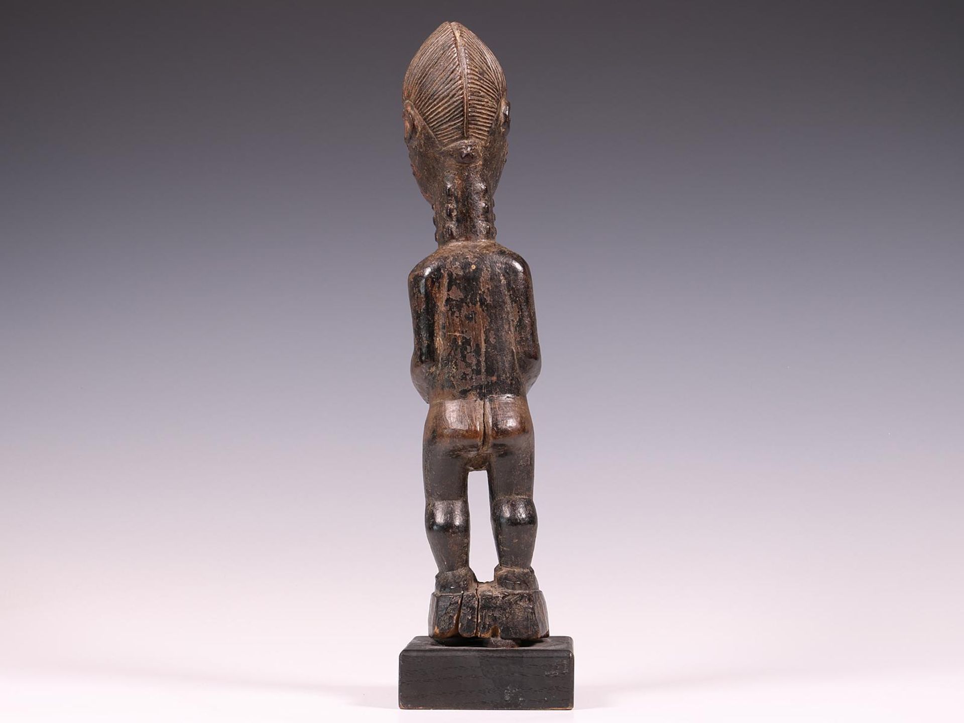 Ivory Coast, Baule, standing male figure - Image 5 of 6