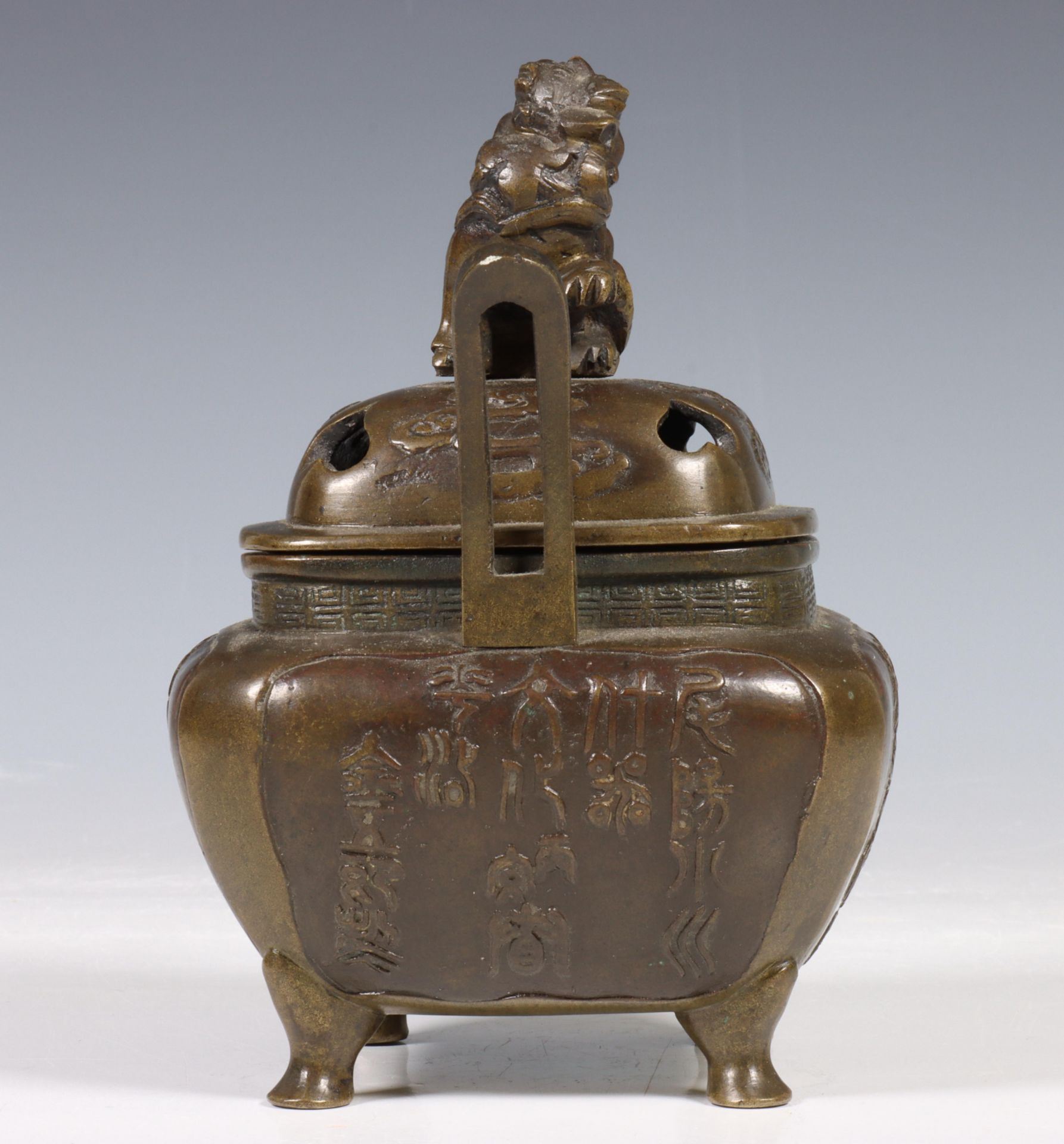 China, bronze censer, 19th/20th century, - Image 3 of 10