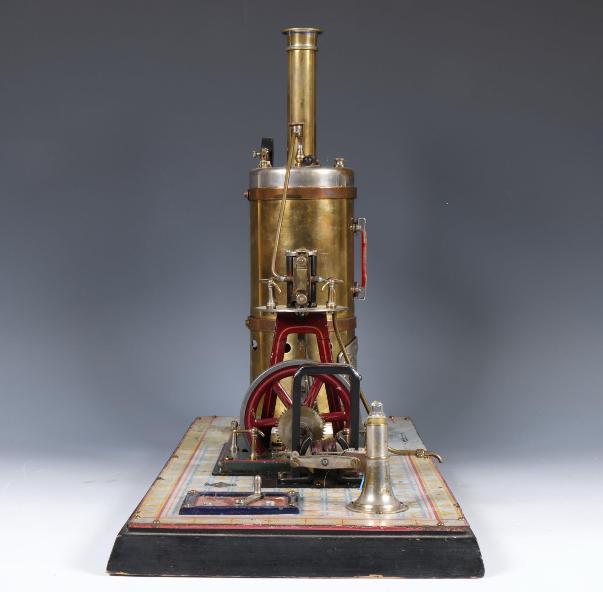 Gebrüder Bing Nuremberg, stoom machine met dynamo, ca. 1912; - Bild 3 aus 4