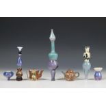 Collectie miniatuurvaasjes en -theepotjes, 20e eeuw,