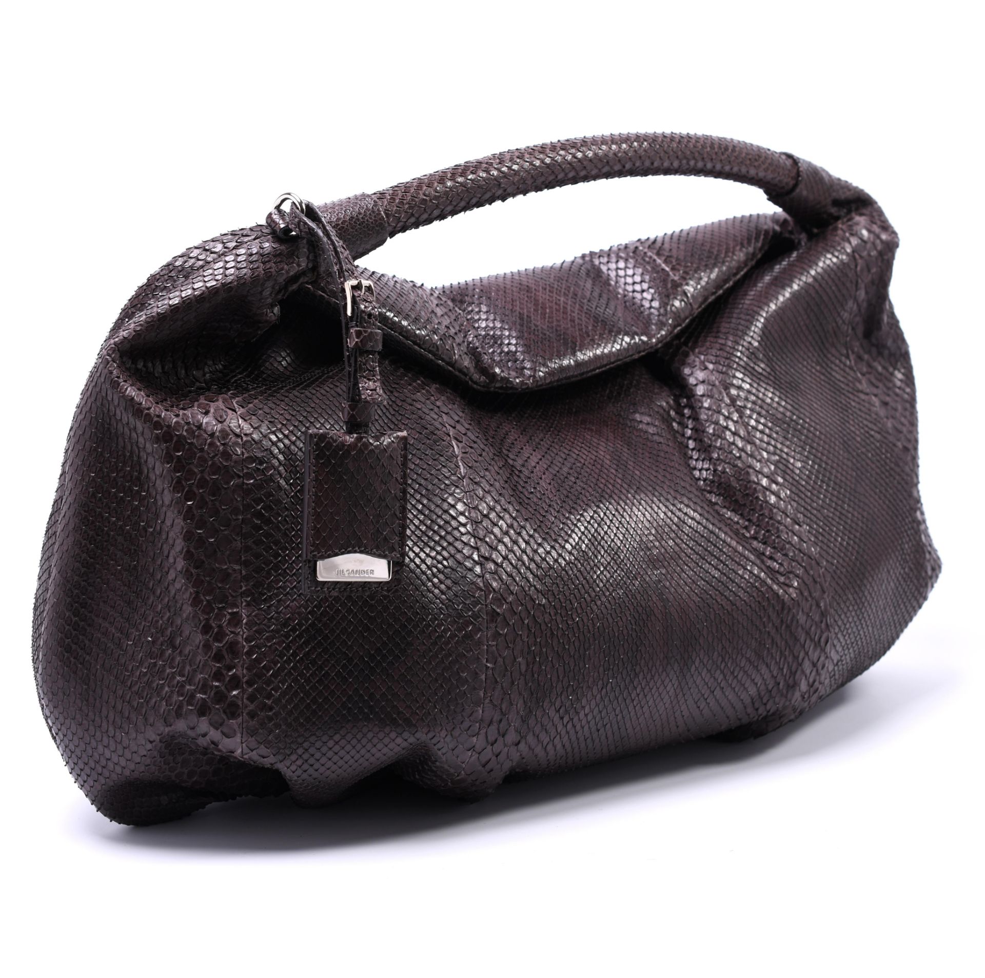 Jil Sander, Python Hobo Bag - Image 5 of 6