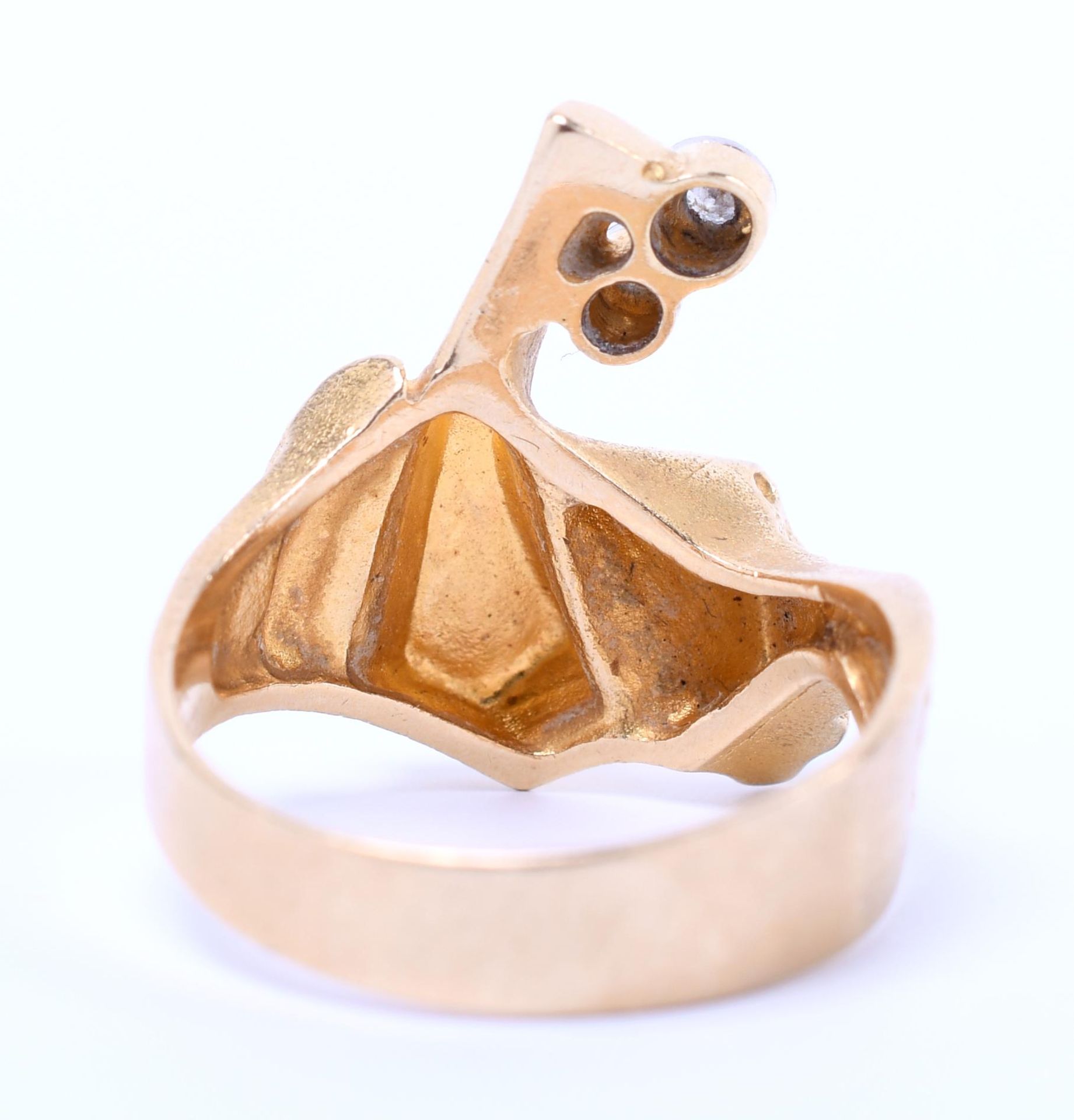 Bjorn Weckstrom voor Lapponia, 18 kt. gouden ring, - Image 3 of 5