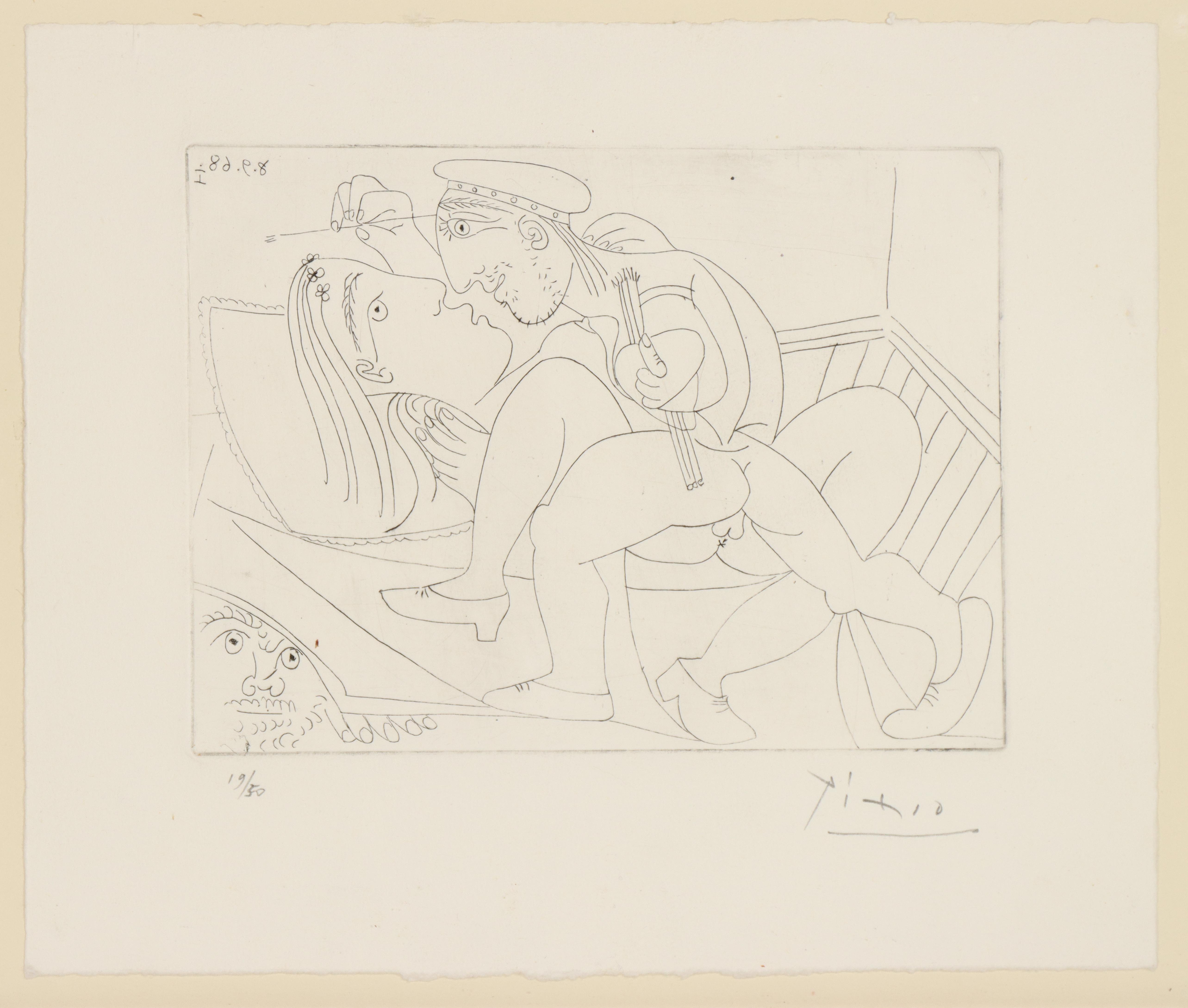 Toegeschreven aan Pablo Picasso (1881-1973) - Image 2 of 3