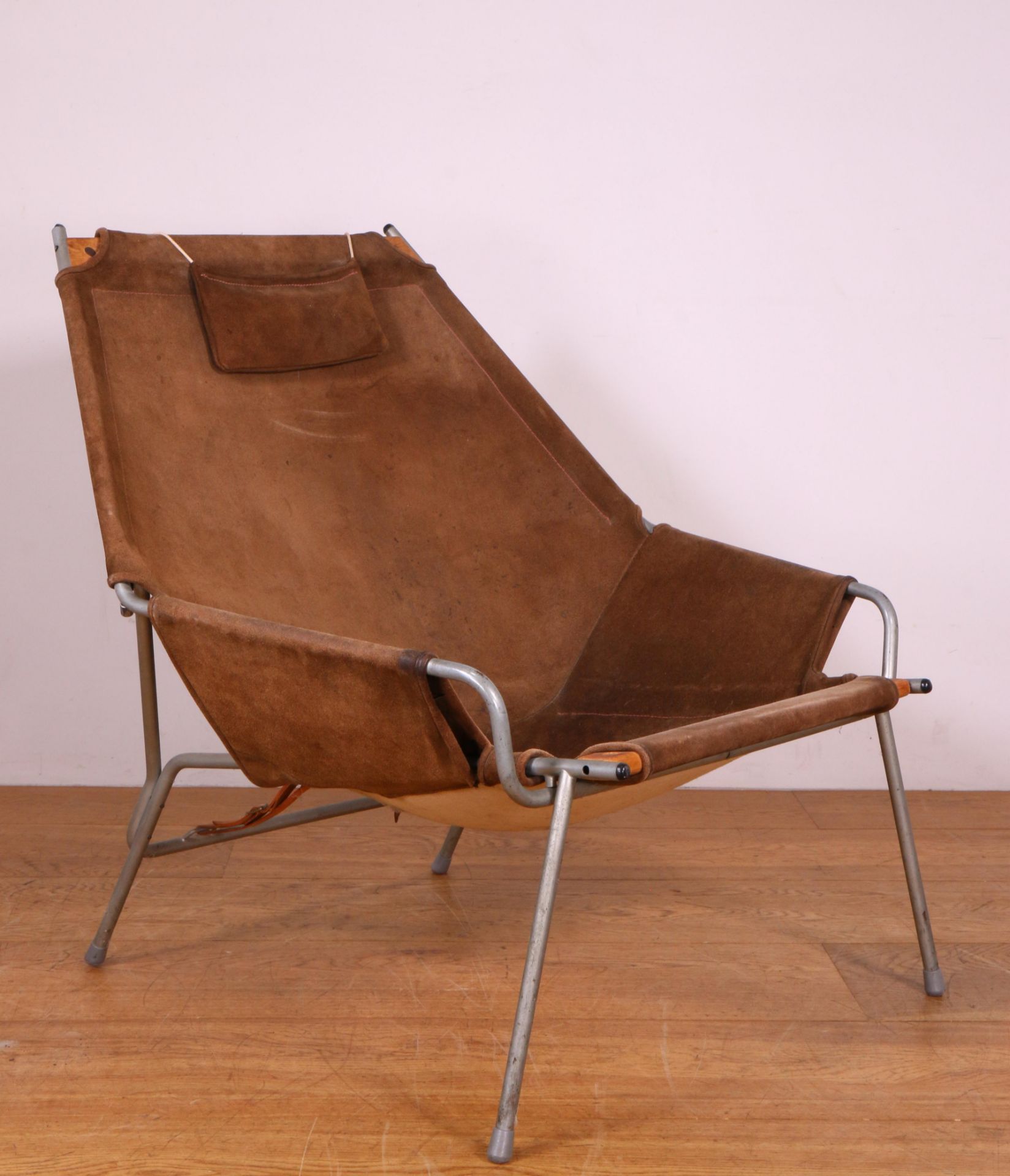 Erik Ole Jørgensen voor Bovirke, Denenmarken, 'J361' lounge chair, ontwerp 1954. - Image 4 of 6