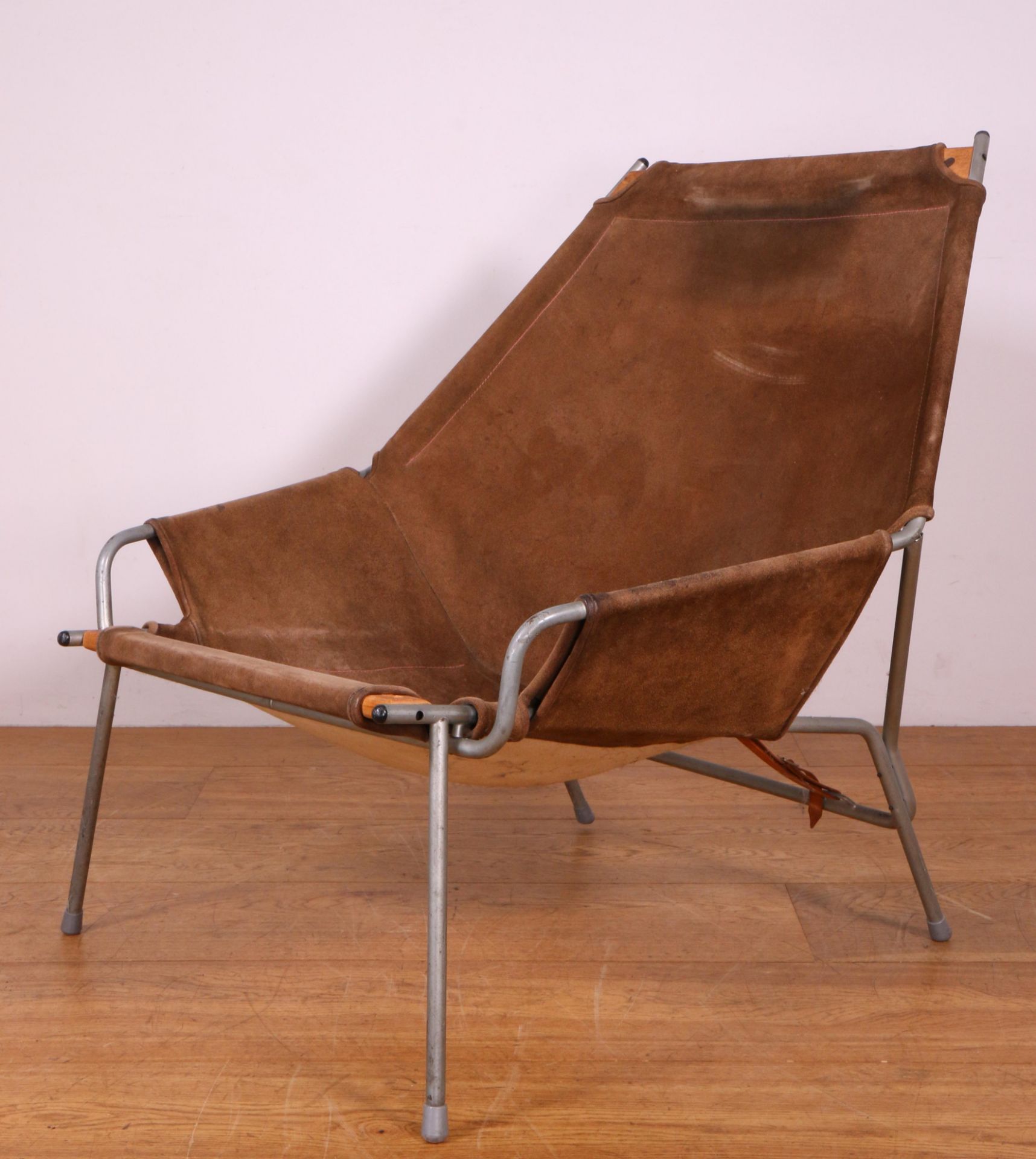 Erik Ole Jørgensen voor Bovirke, Denenmarken, 'J361' lounge chair, ontwerp 1954. - Image 3 of 6