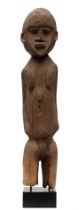 Burkina Faso, Lobi, standing female figure, first half 20th century,