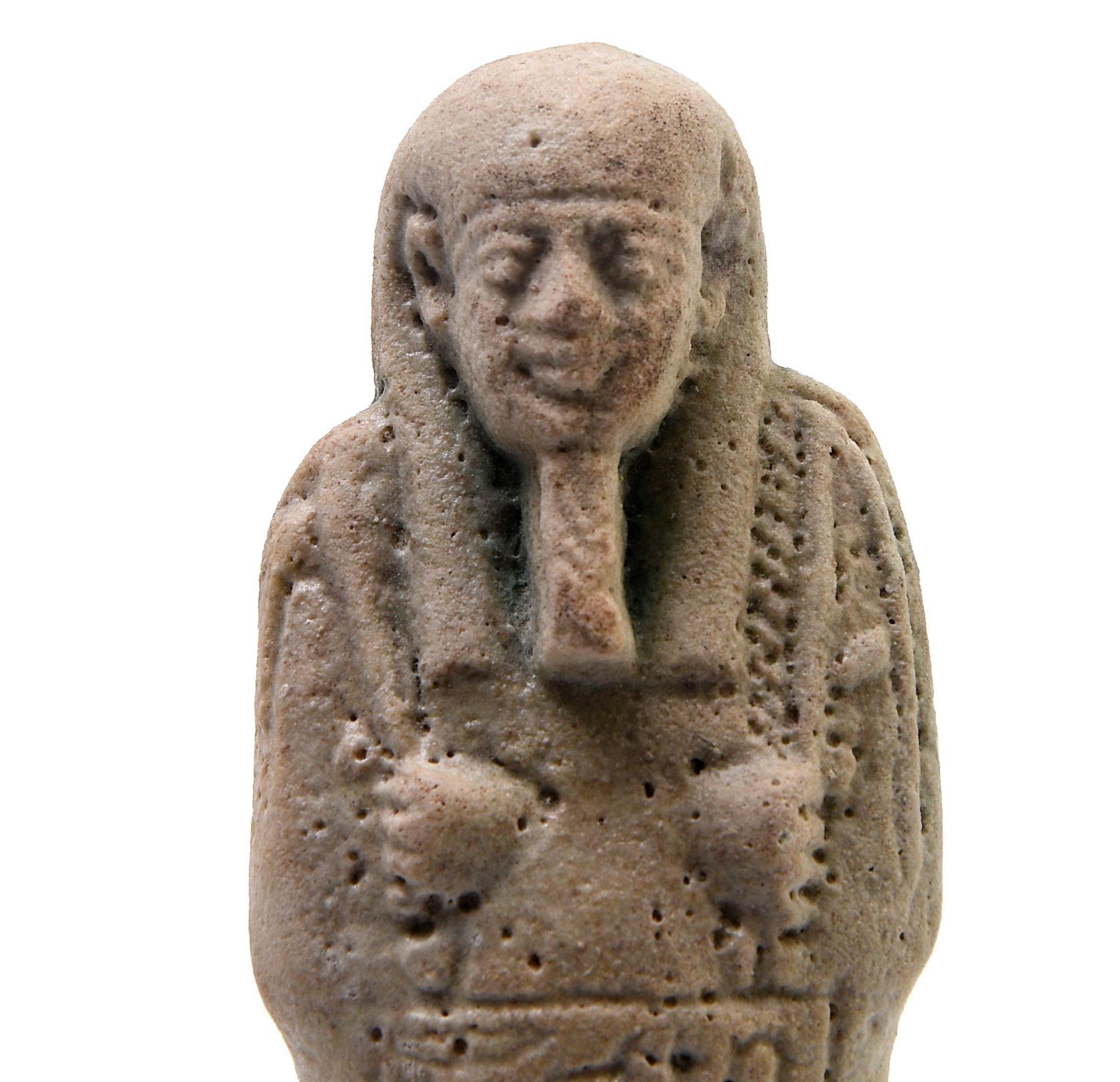 Egypt, faience Ushabti , 26th Dynasty, - Image 2 of 6