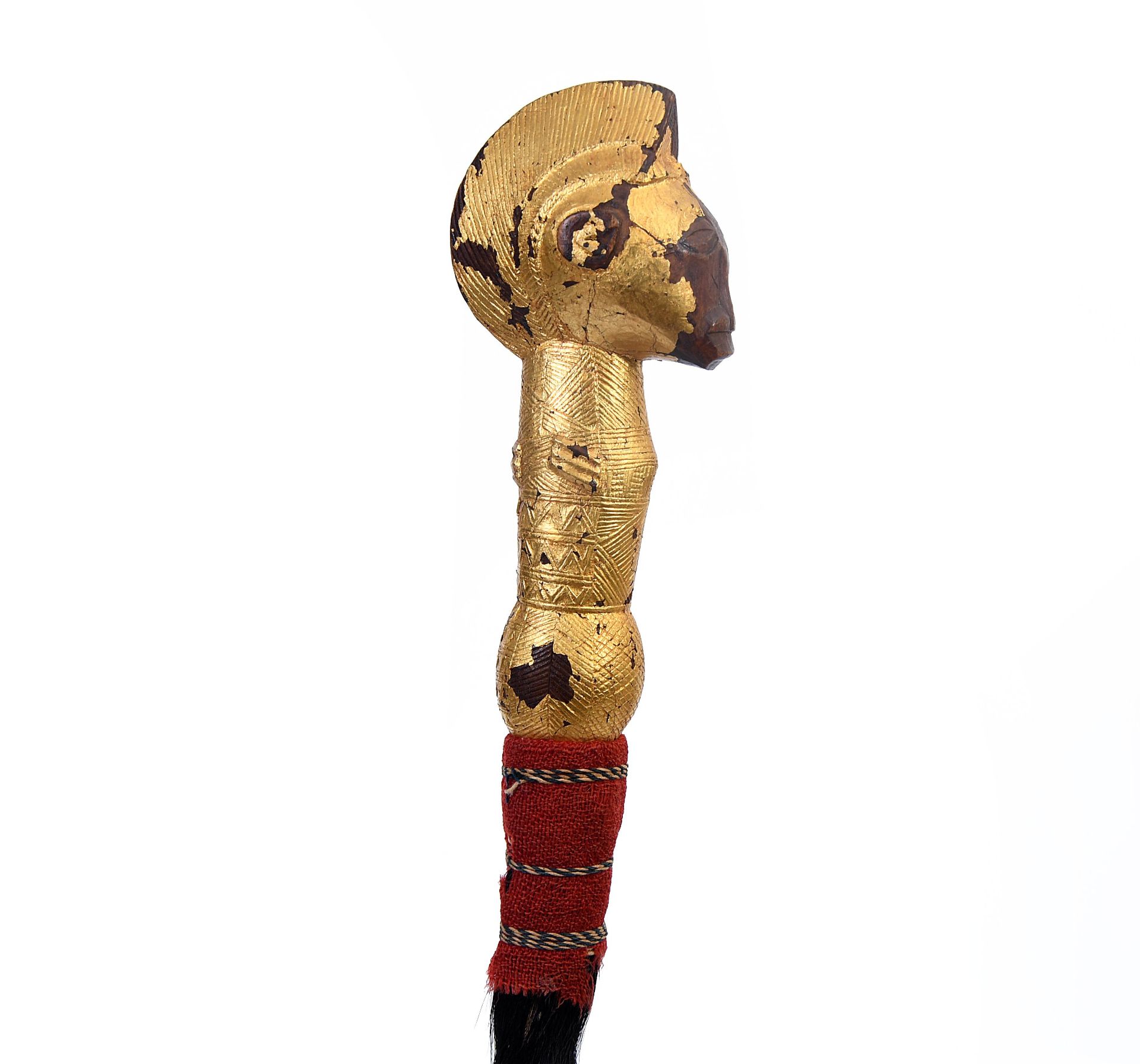 Ivory Coast, Baule, fly whisk, - Image 4 of 5