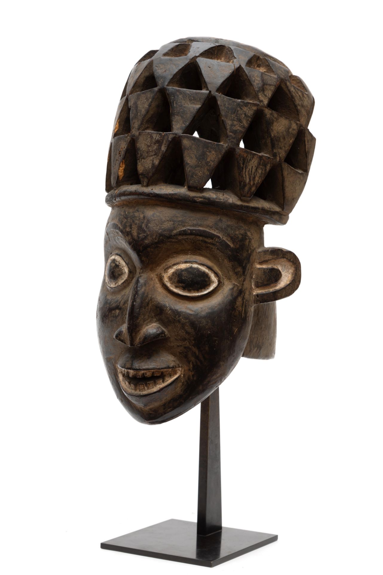 Cameroon, Grasslands, Bamileke, helmet mask, - Image 8 of 8