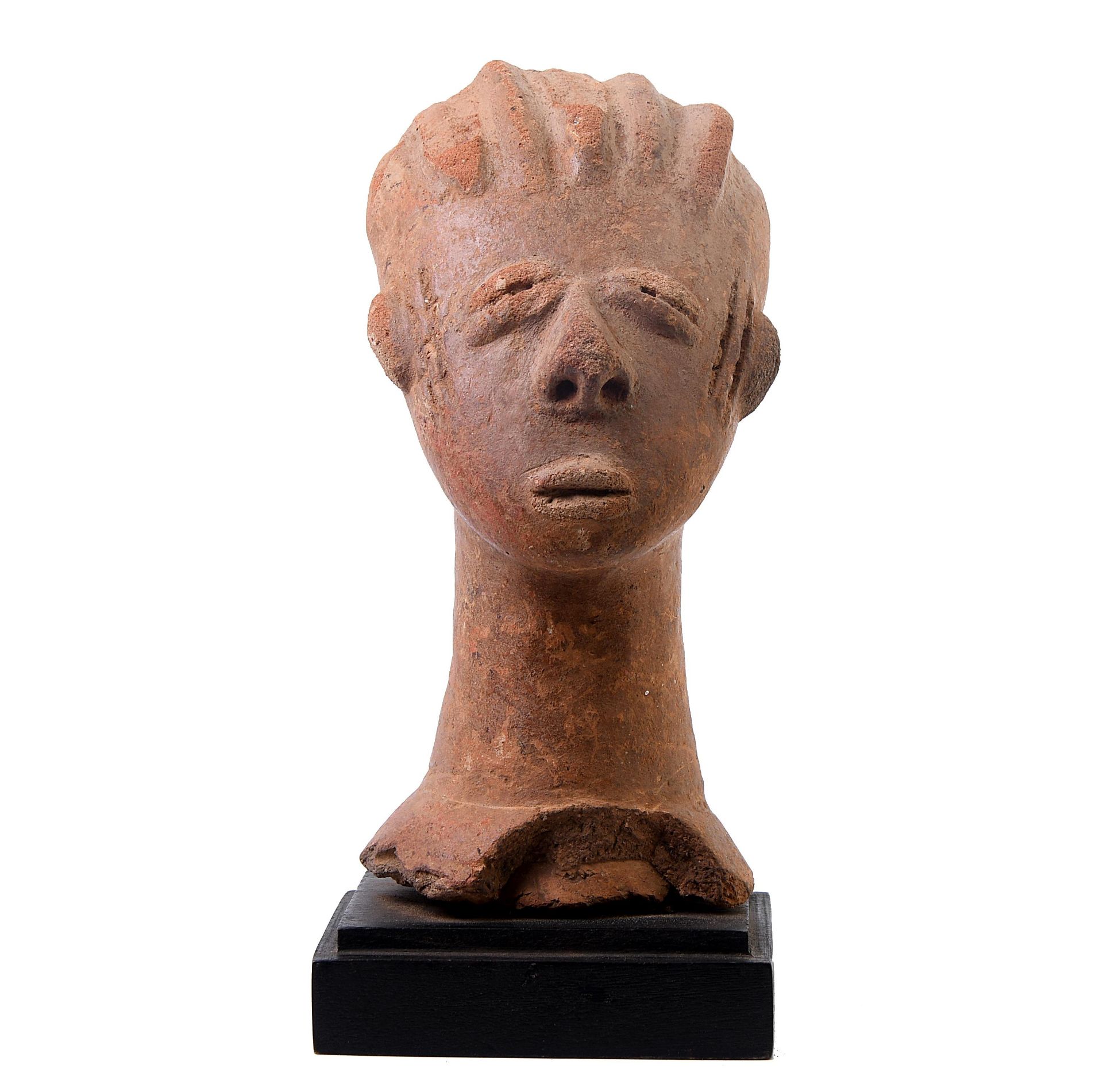 Ghana, Ashanti, a terracotta buste. - Image 2 of 6
