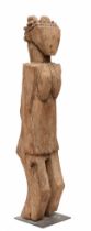 Madagascar, Vezo, female standing grave figure.