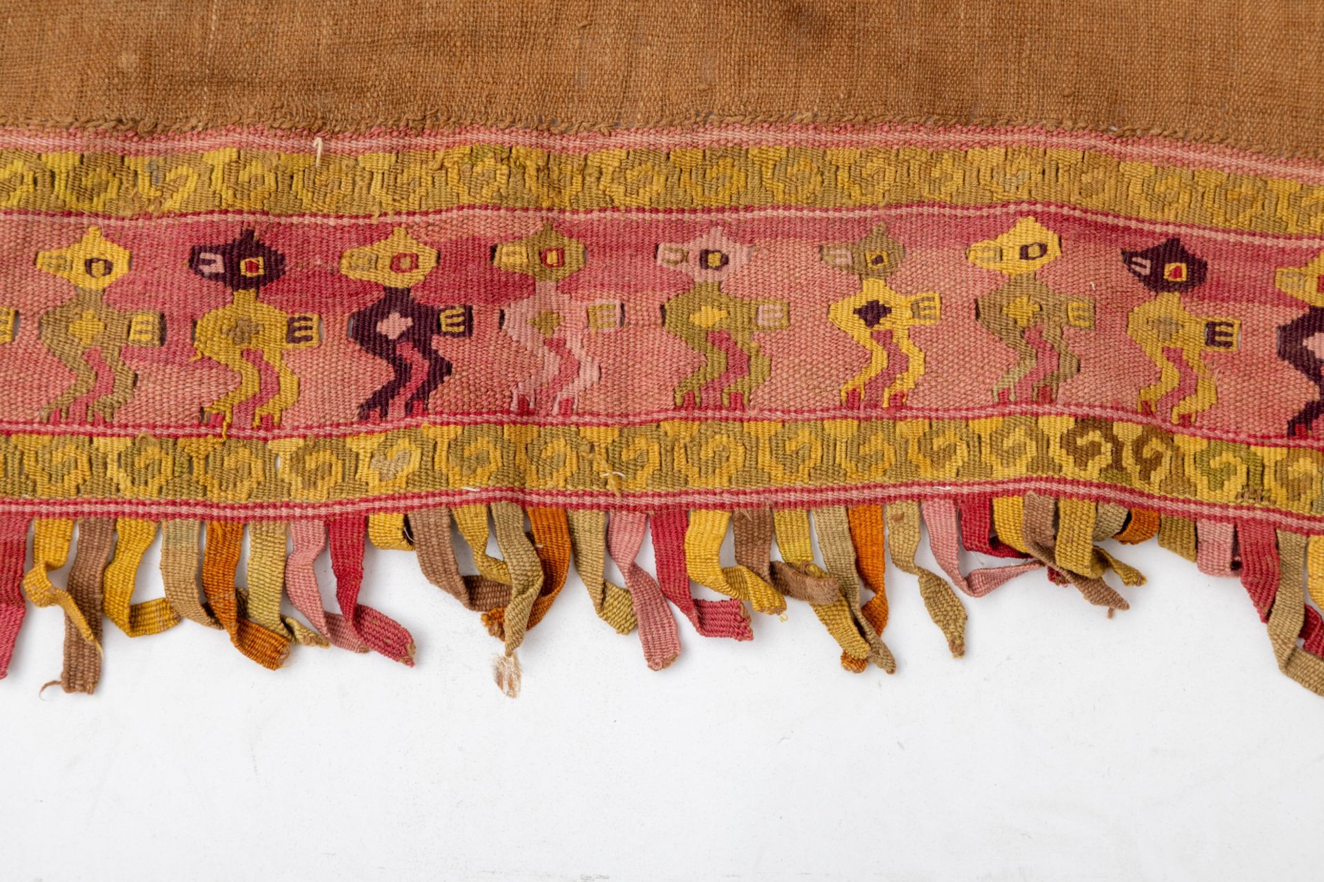 Peru, Chancay, 1200-1450, three large textile panels; - Image 4 of 4