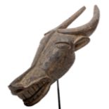 Kameroen, Bamum, buffalo mask