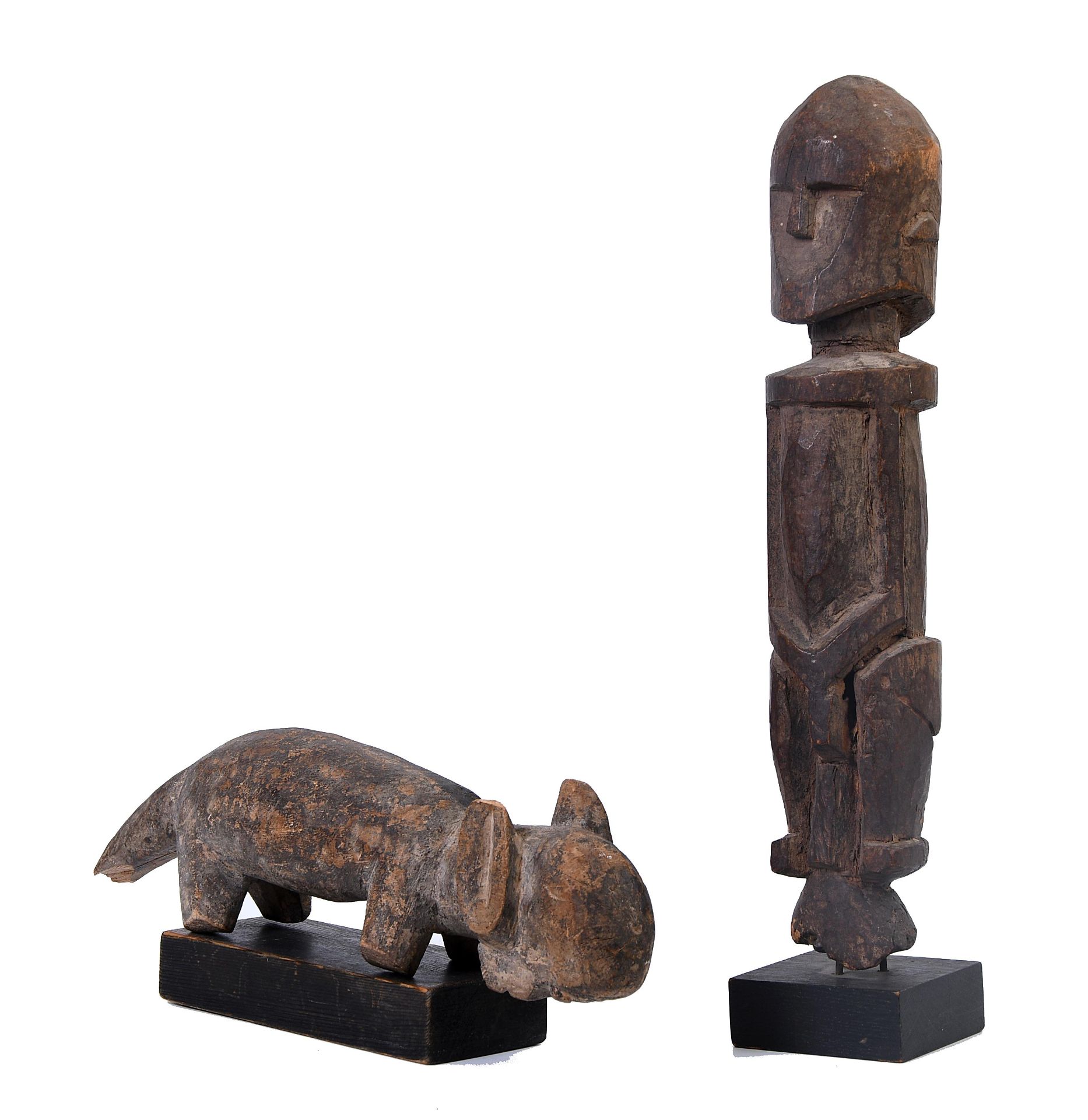 Mali, Dogon, two sculptures; - Image 3 of 4