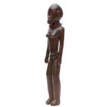 Tanzania, Sukuma, standing female figure,