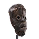 Ivory Coast, Dan Kran, face mask, late 19th to early 20 C.,