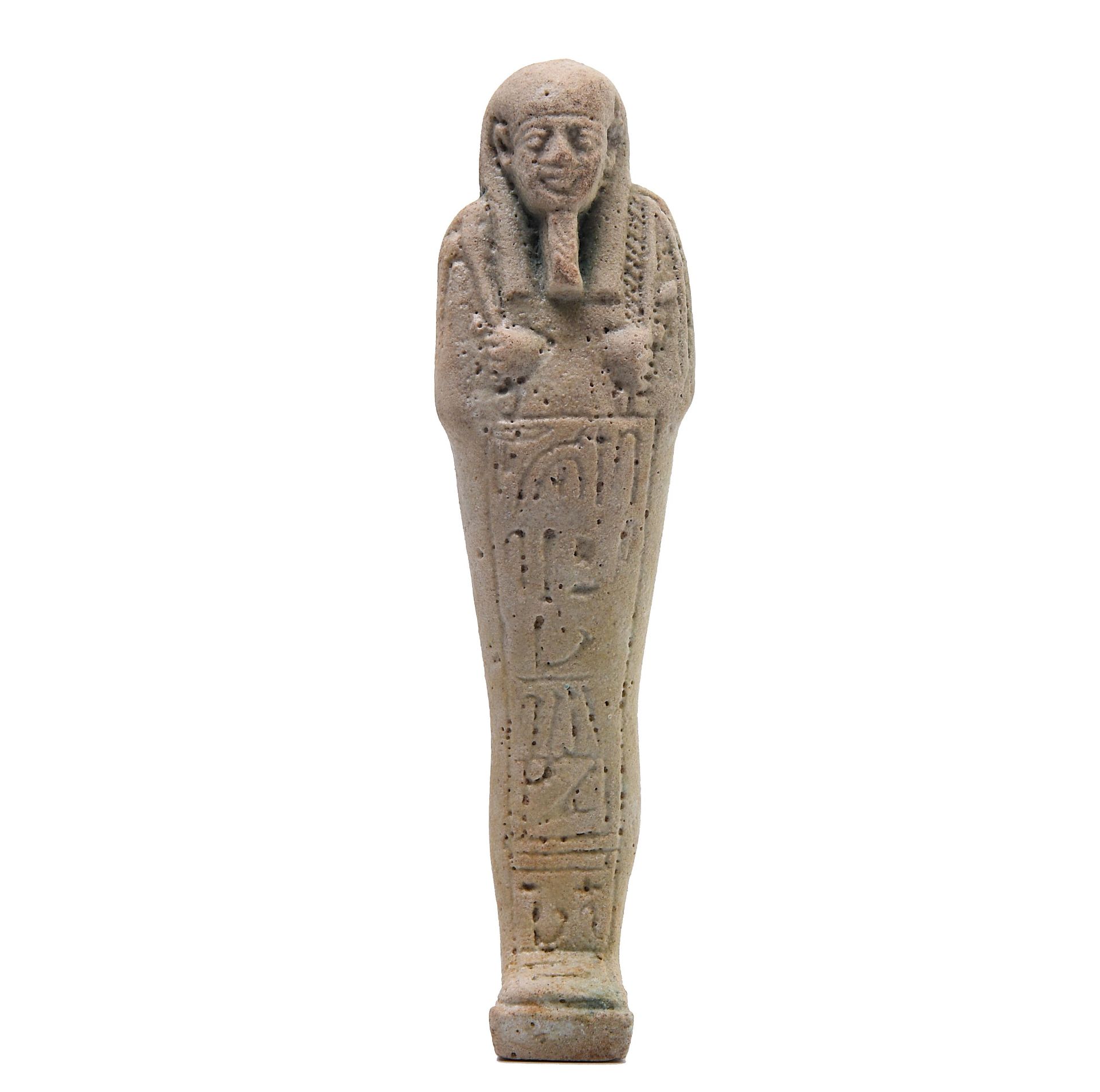 Egypt, faience Ushabti , 26th Dynasty,