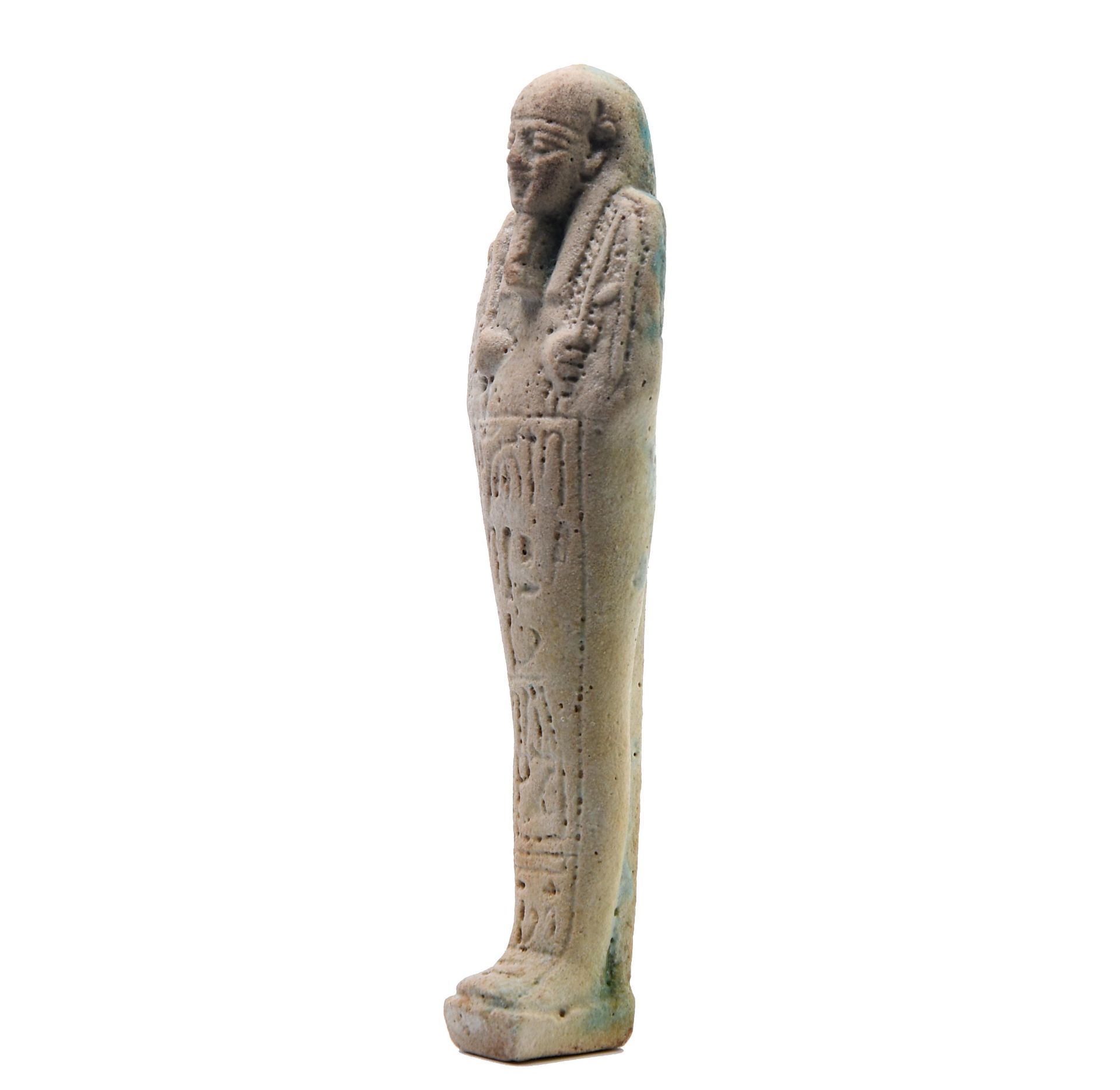 Egypt, faience Ushabti , 26th Dynasty, - Image 5 of 6