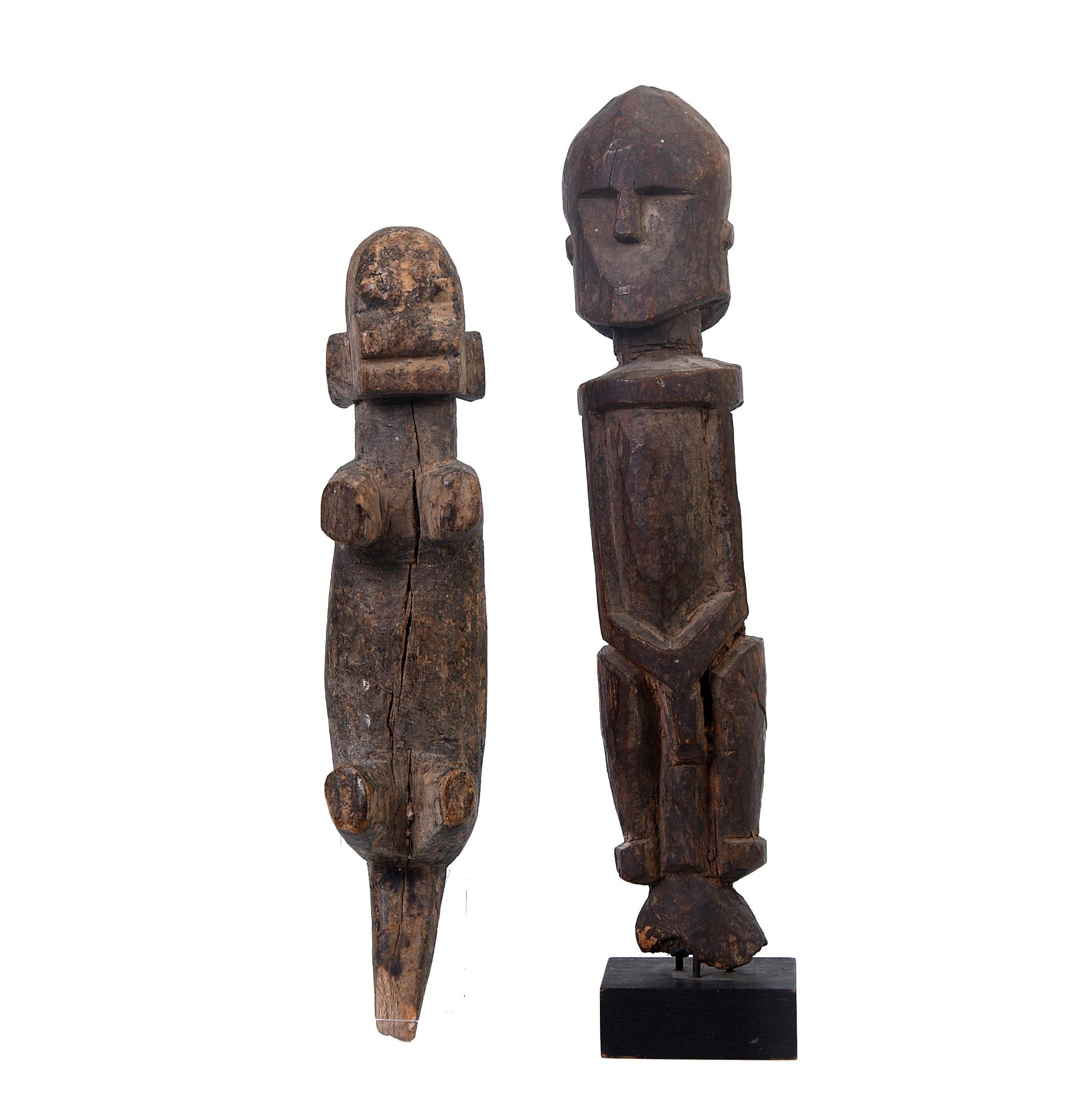 Mali, Dogon, two sculptures; - Image 2 of 4