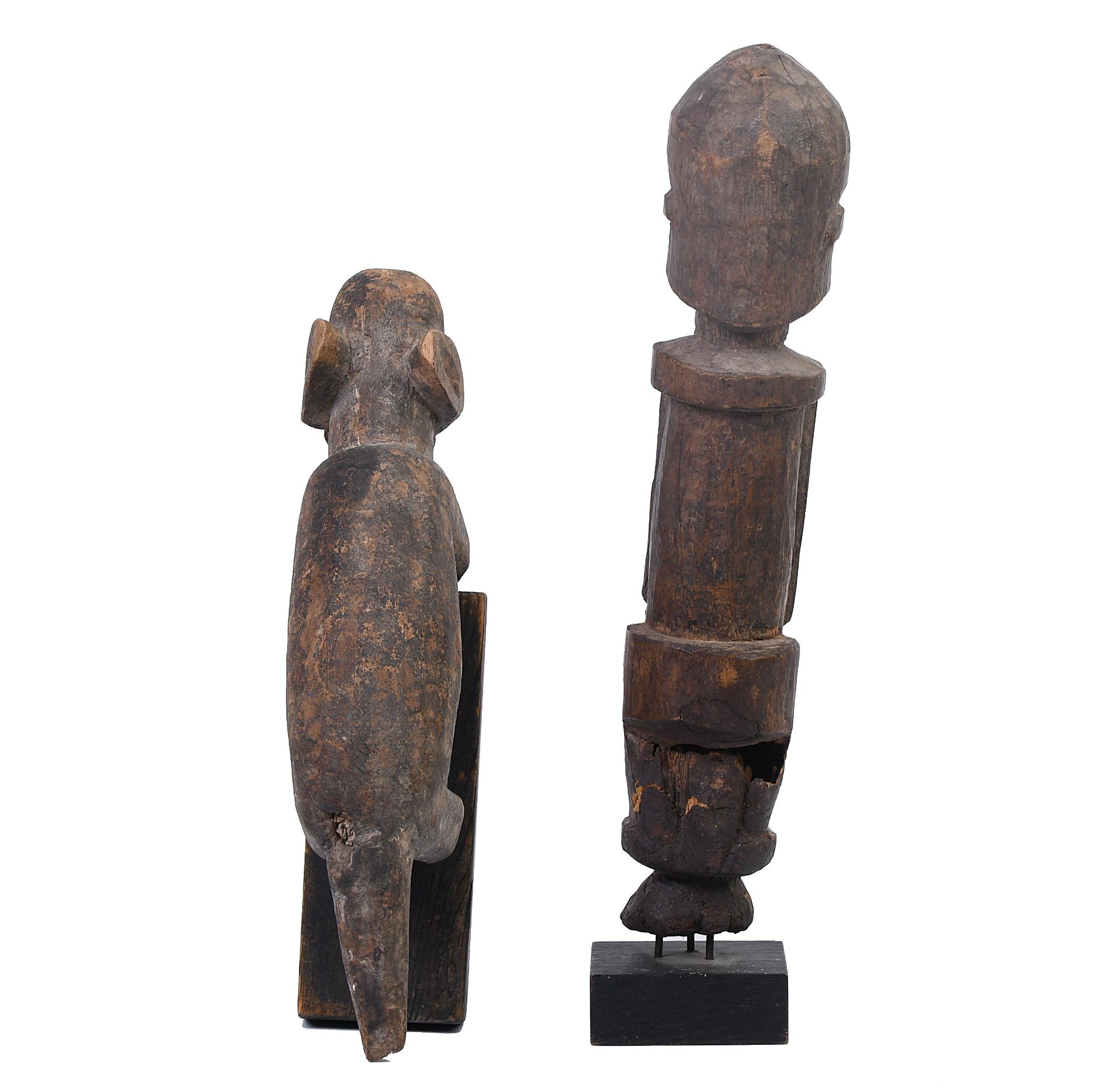 Mali, Dogon, two sculptures; - Image 4 of 4