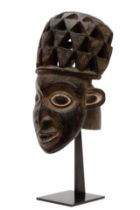 Cameroon, Grasslands, Bamileke, helmet mask,