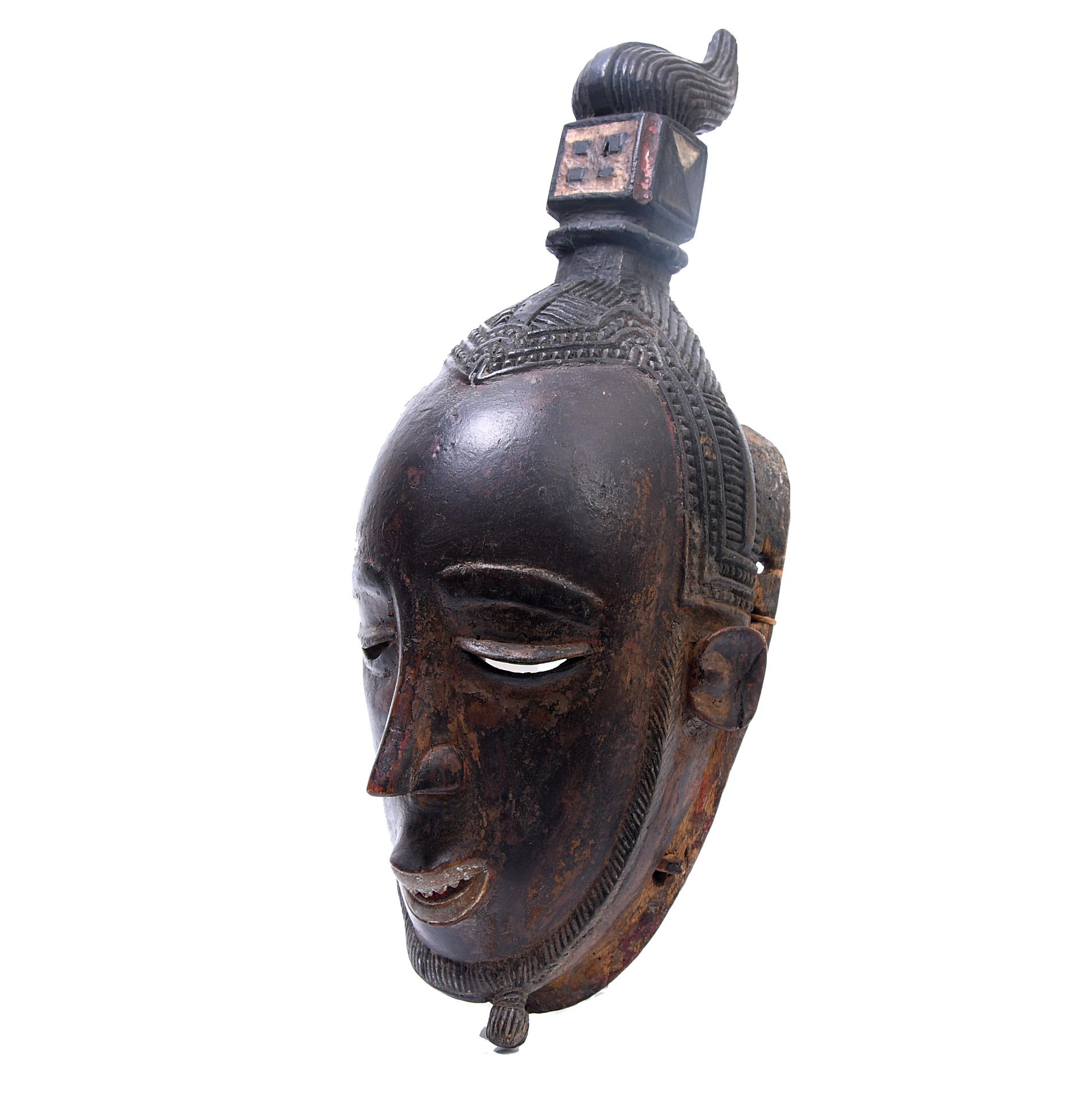 Ivory Coast, Guro, Gu face mask,