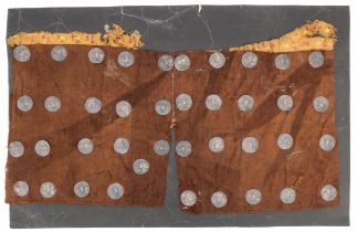 Peru, Chancay, 1200-1450, two textile panels;