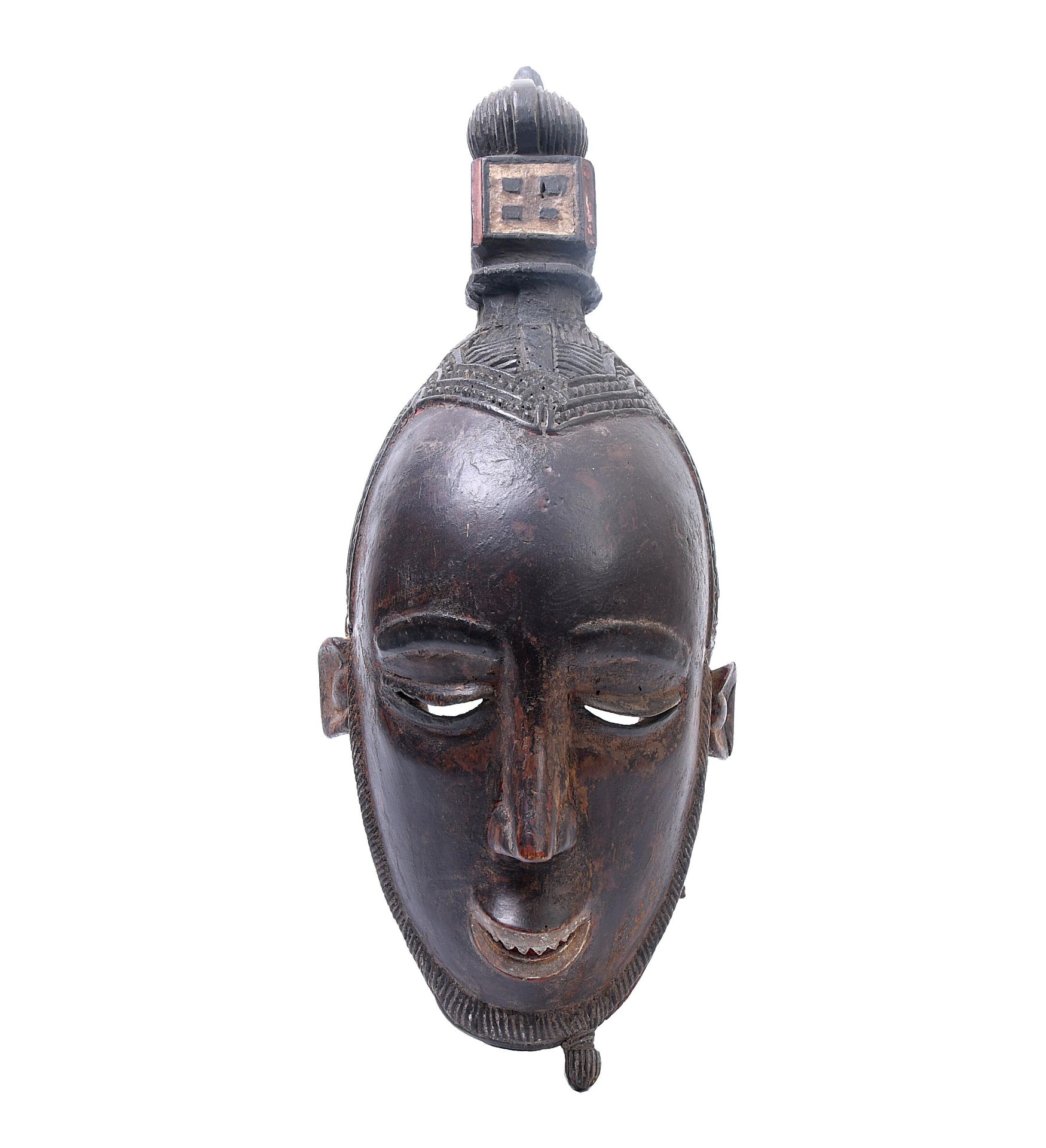 Ivory Coast, Guro, Gu face mask, - Image 4 of 7