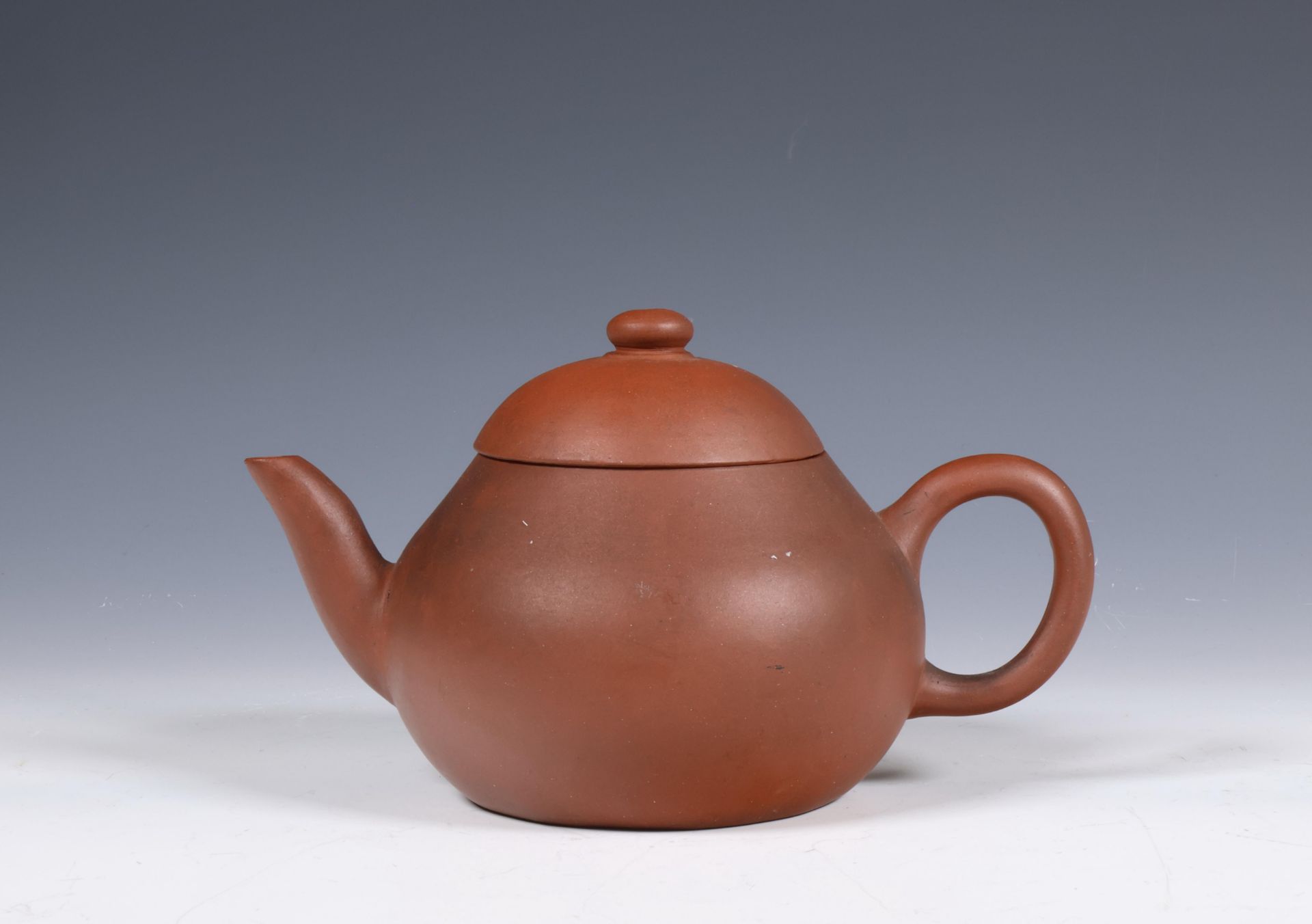 China, Yixing earthenware teapot and cover,