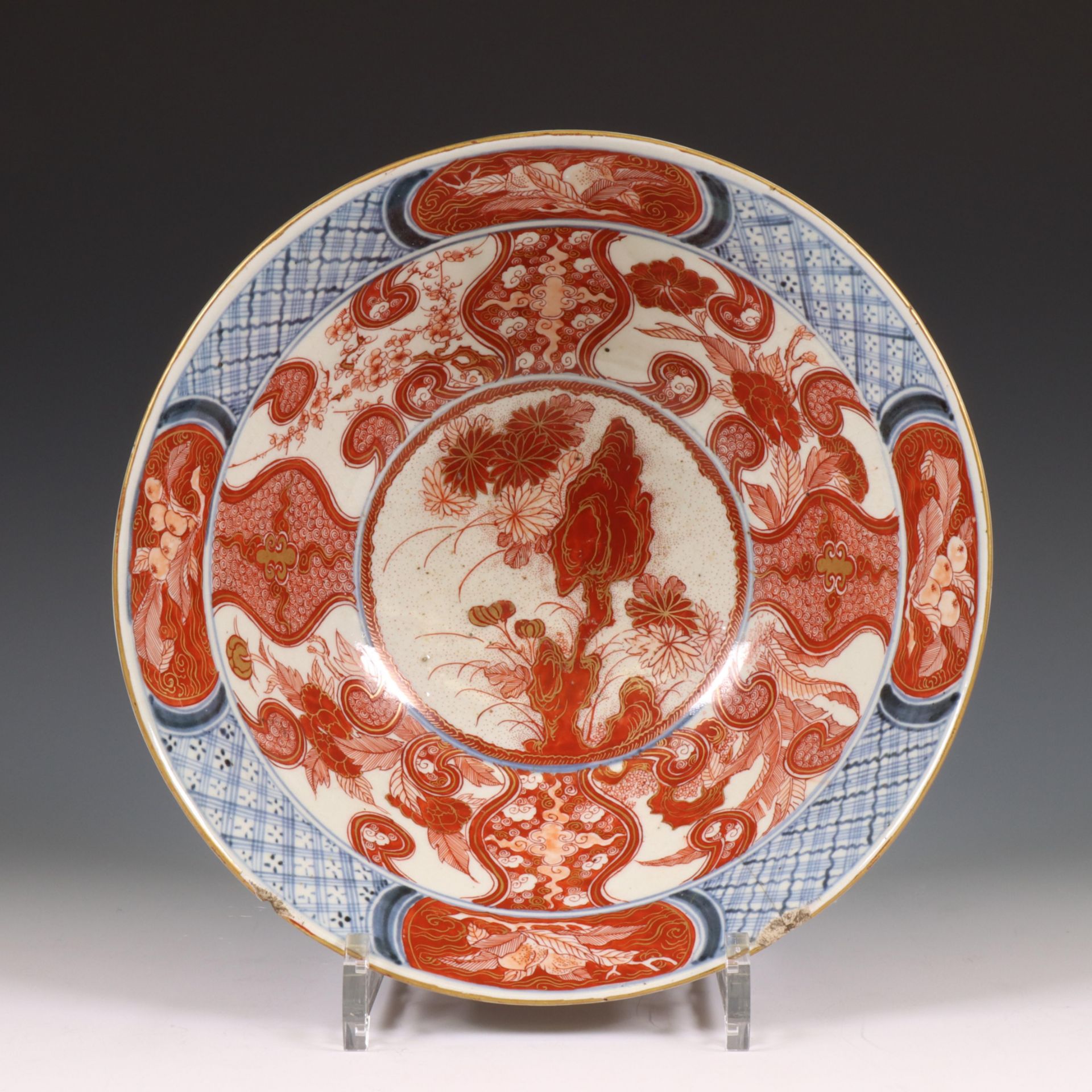 Japan, Imari porcelain bowl, Meiji period (1868-1912), - Bild 4 aus 5