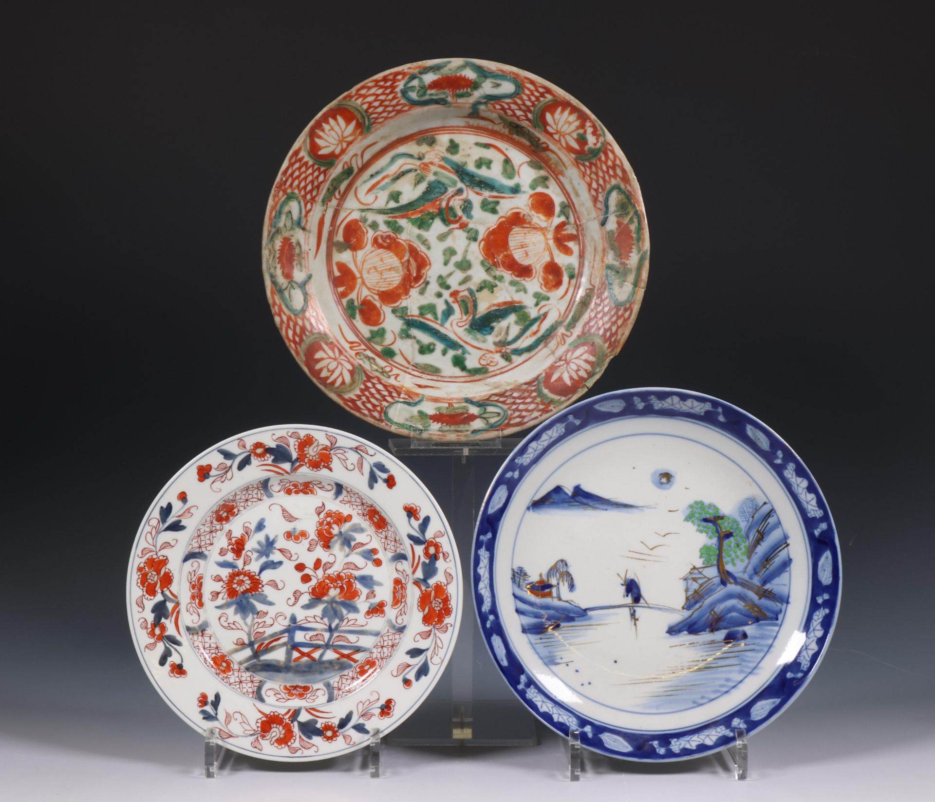 China and Japan, collection of various porcelain plates, 17th century and later, - Image 3 of 4