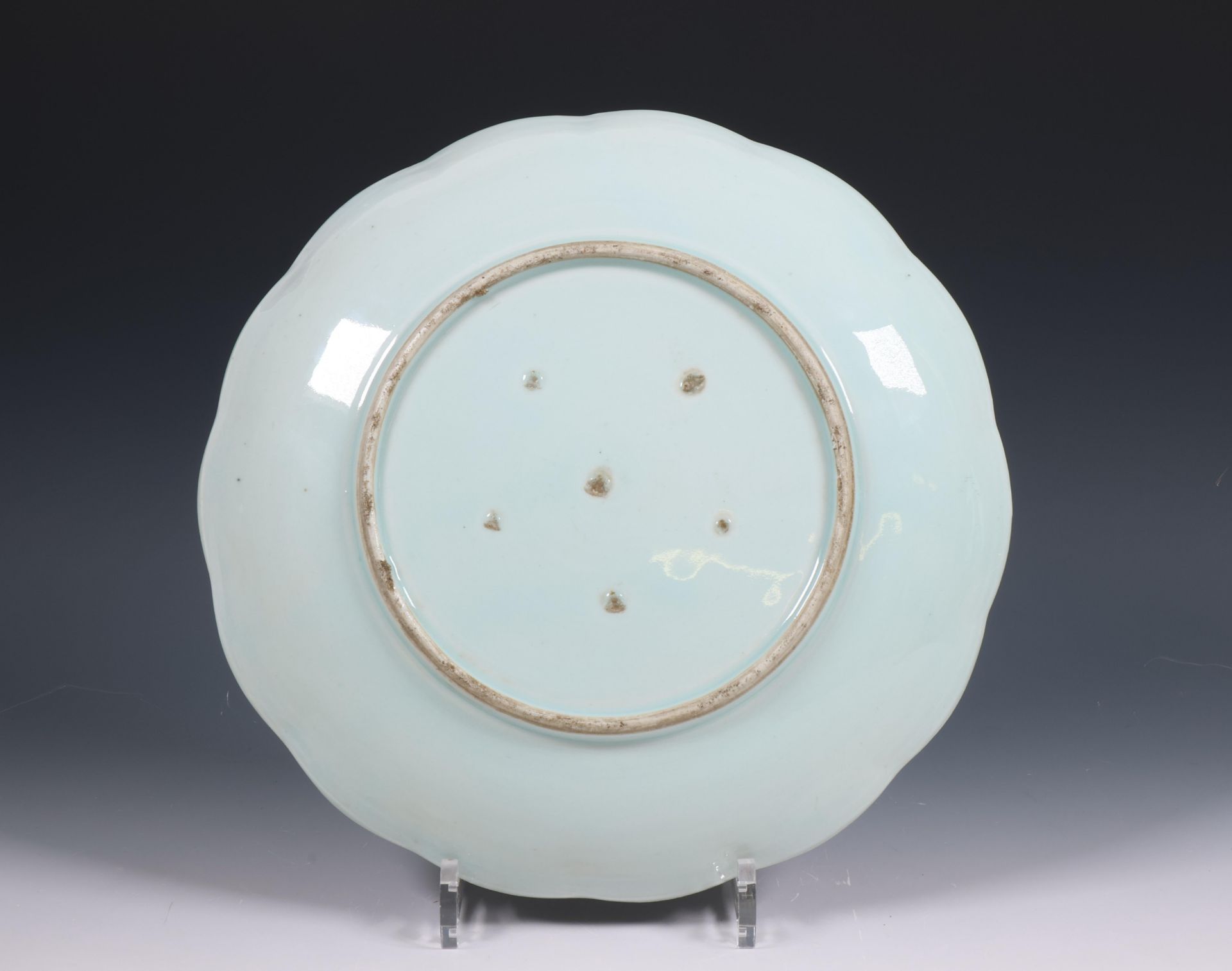Japan, Arita blue and white porcelain dish, 19th/ 20th century, - Bild 2 aus 2