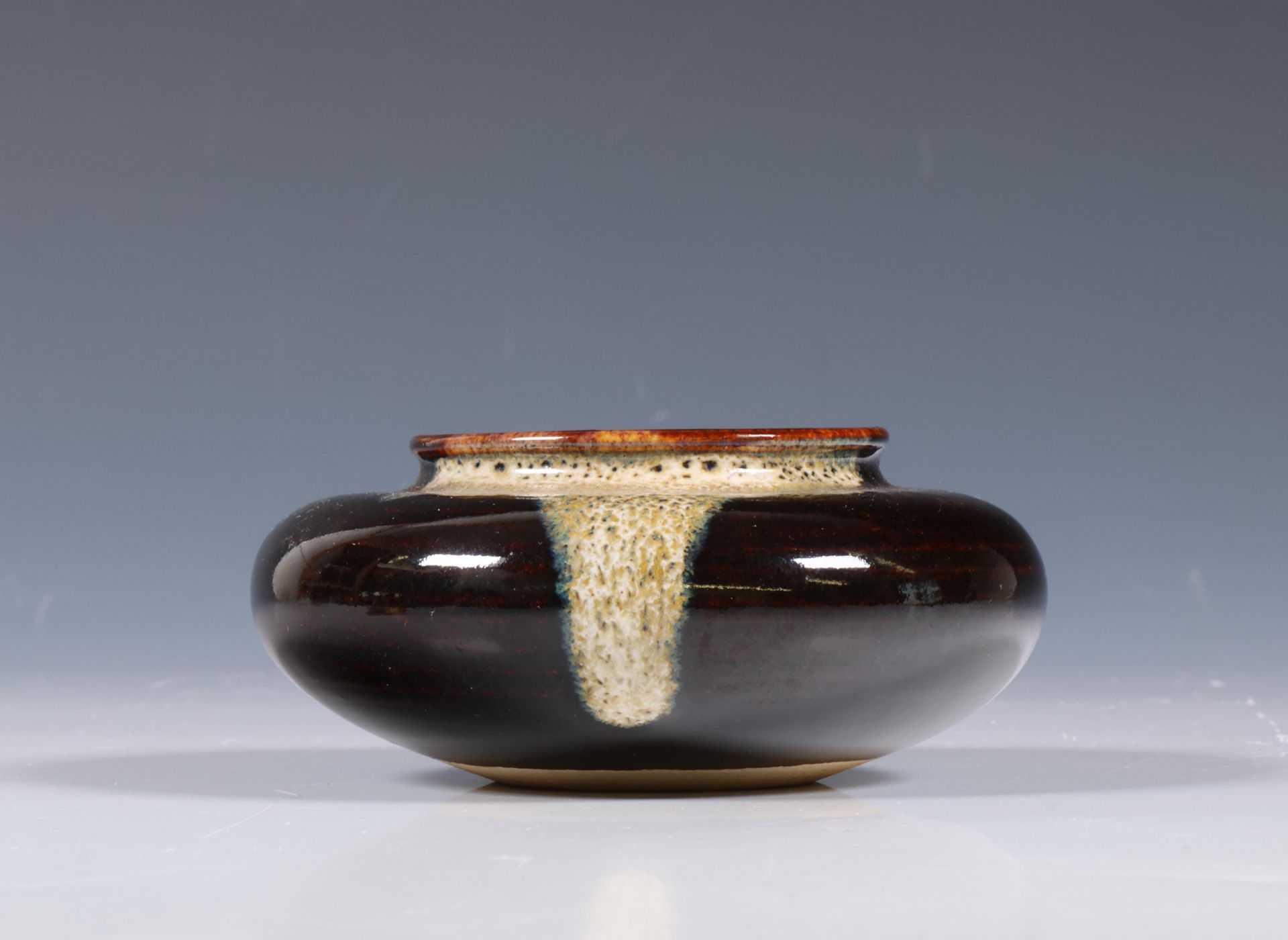 Japan, short ceramic teacaddy (chaire), - Bild 3 aus 7