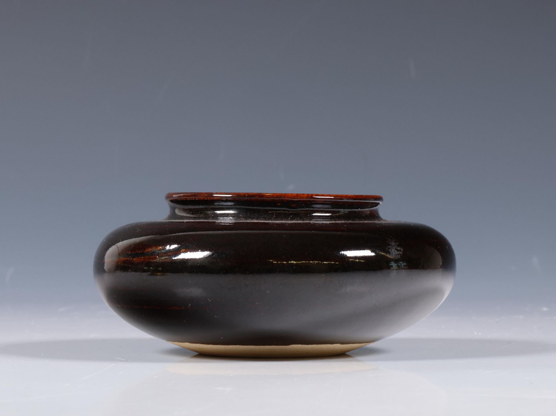 Japan, short ceramic teacaddy (chaire), - Bild 5 aus 7