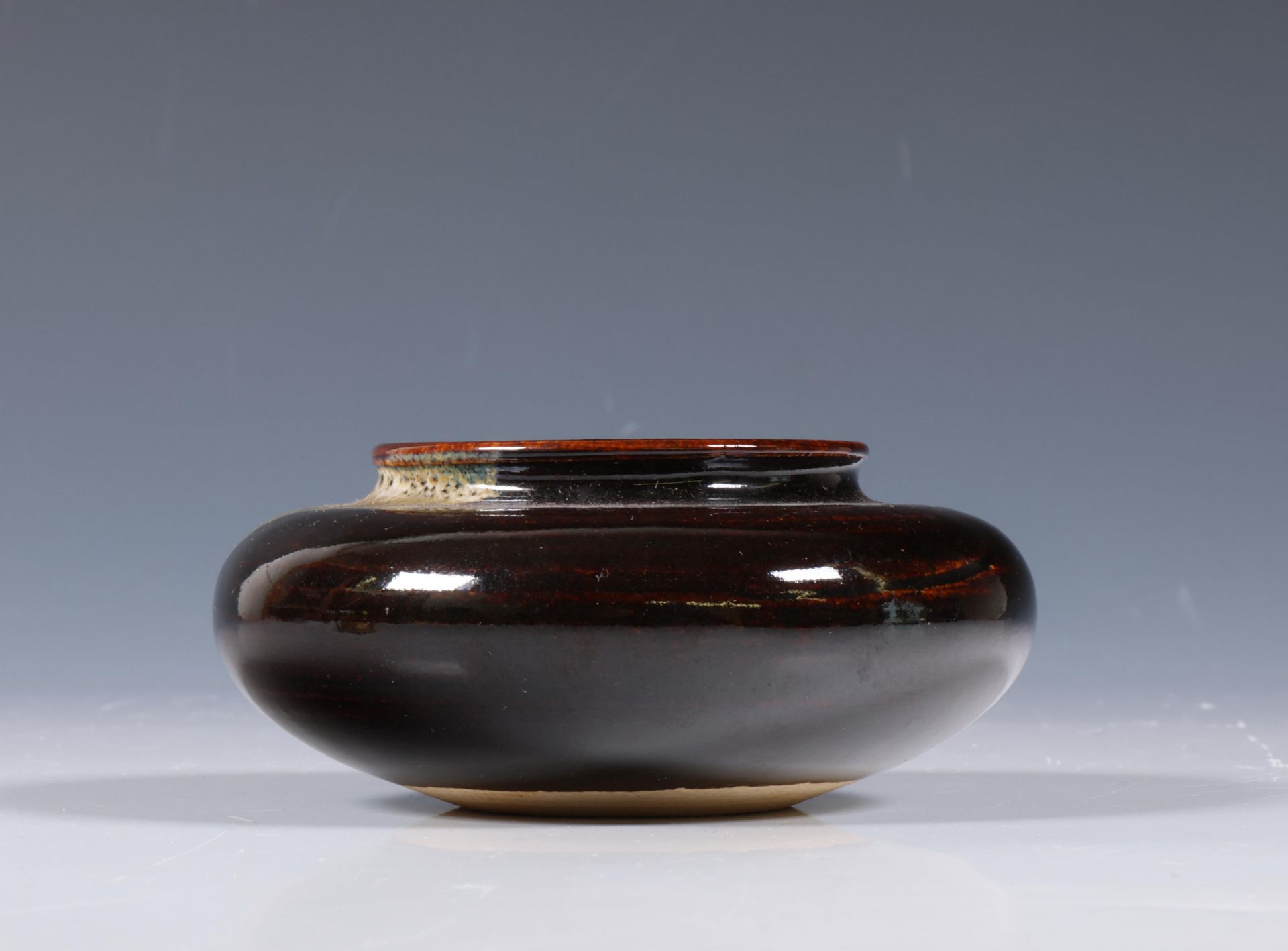 Japan, short ceramic teacaddy (chaire), - Bild 4 aus 7
