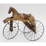 Vermoedelijk Frankrijk, driewieler paard, ca. 1900;